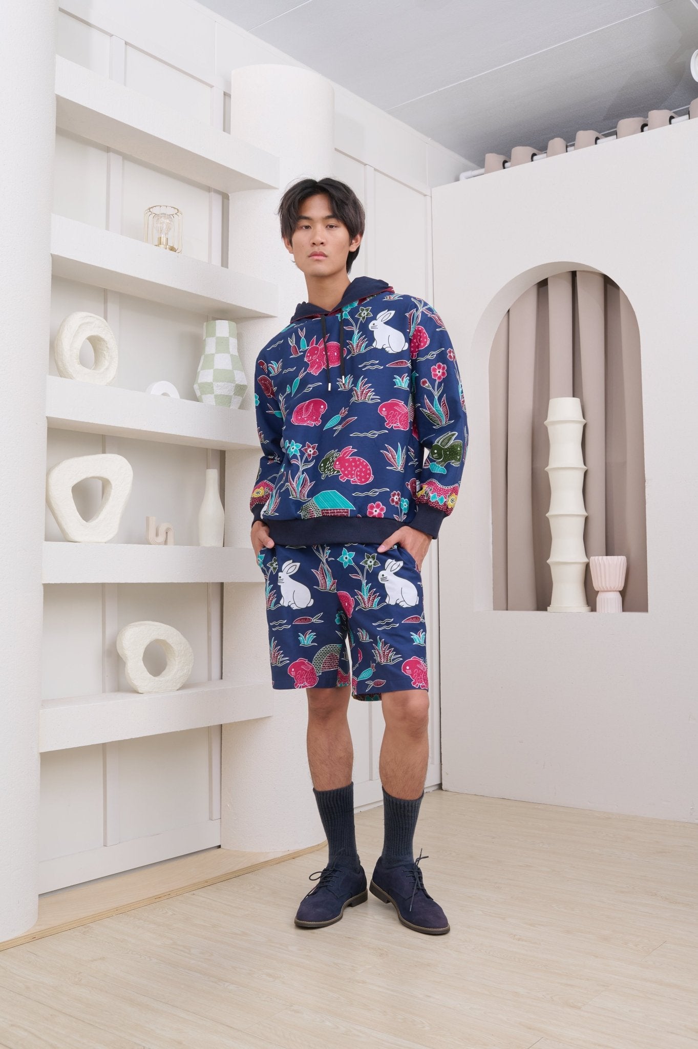 Rabbit Batik Hoodie - BALC