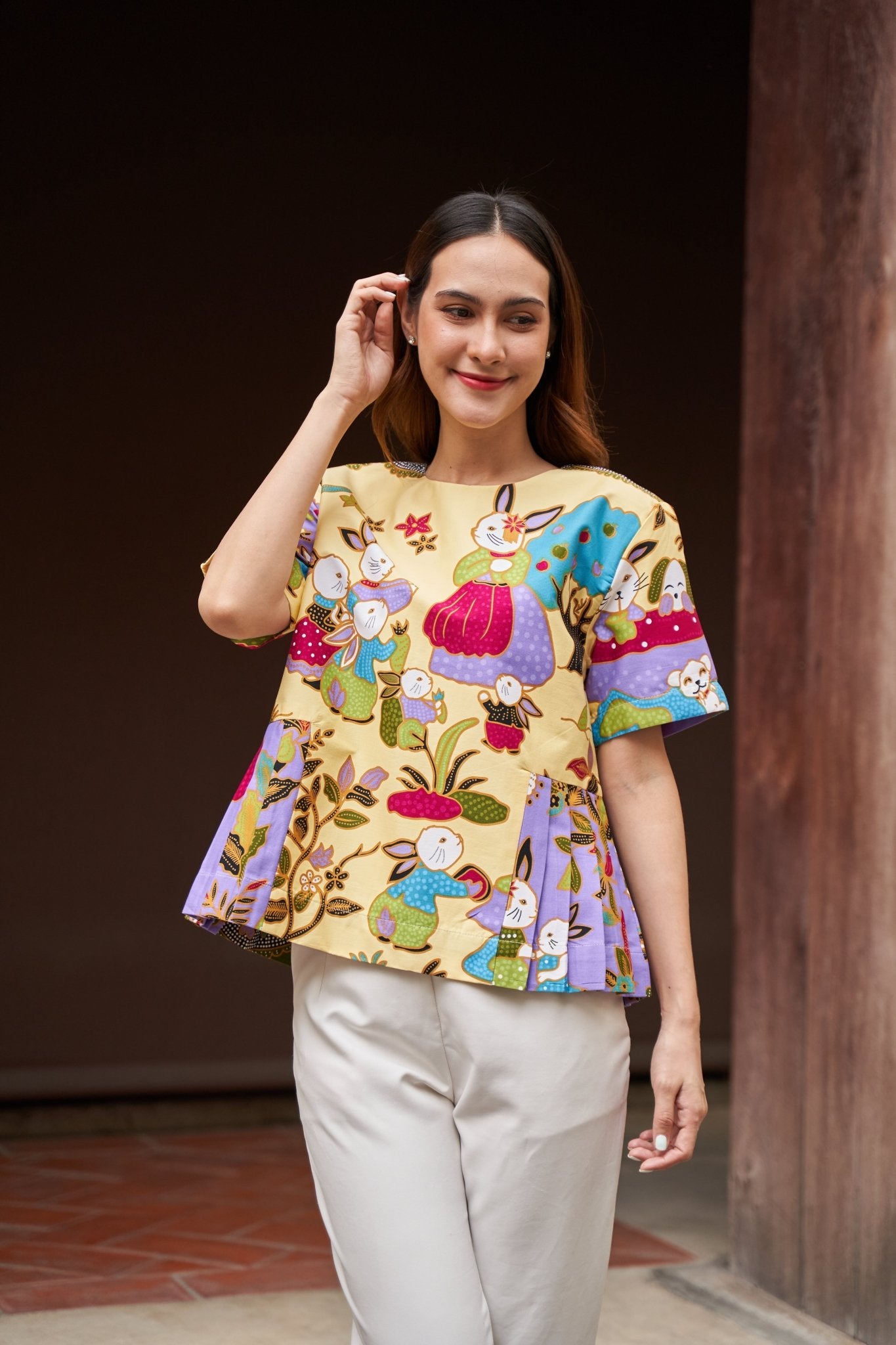 Rabbit Culture Blouse - SOUTH FABRIC