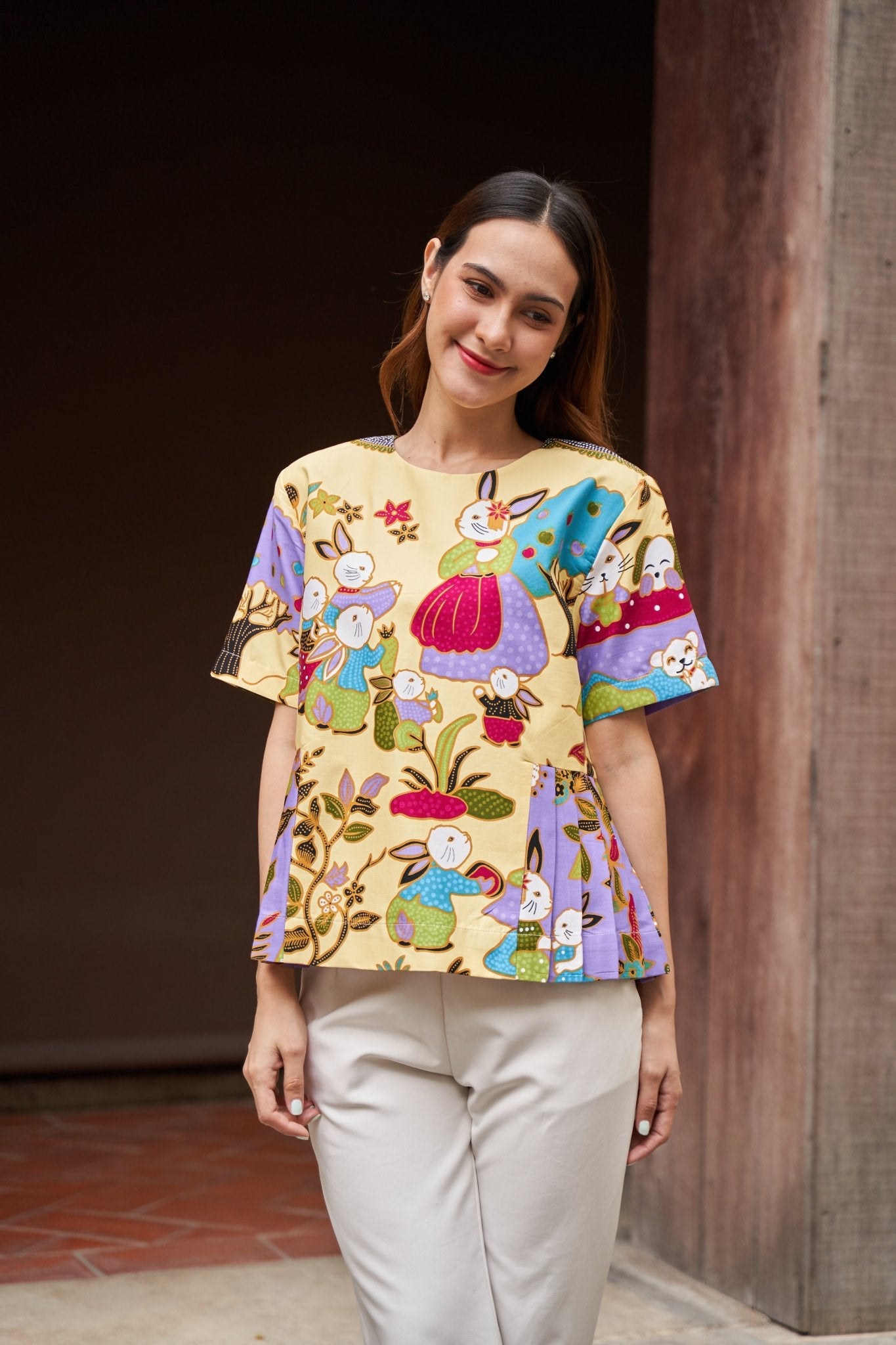 Rabbit Culture Blouse - SOUTH FABRIC