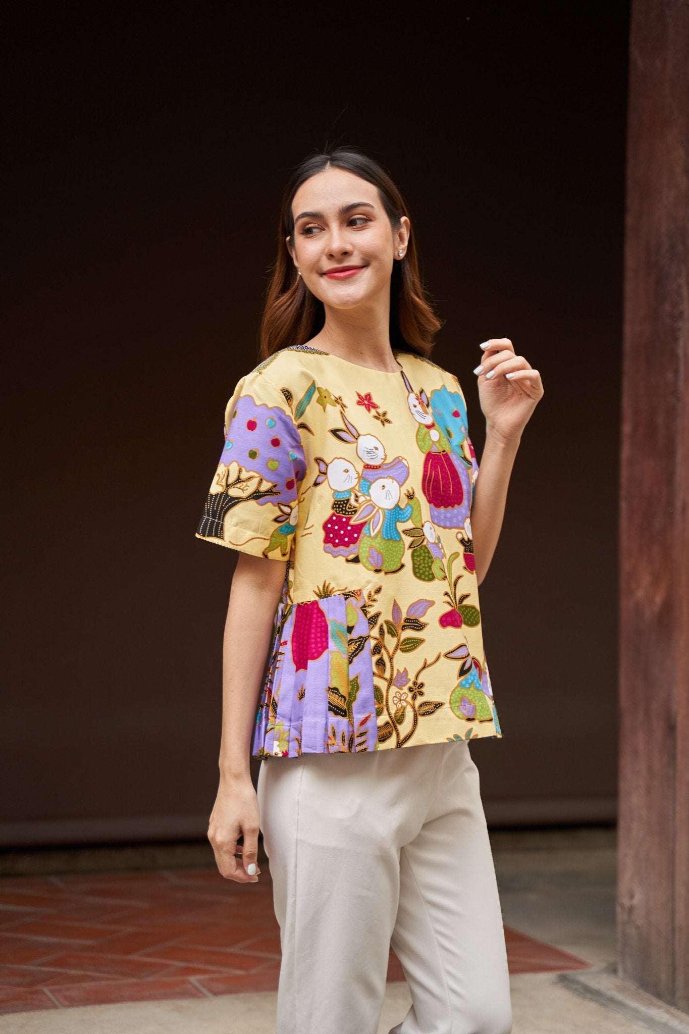 Rabbit Culture Blouse - SOUTH FABRIC