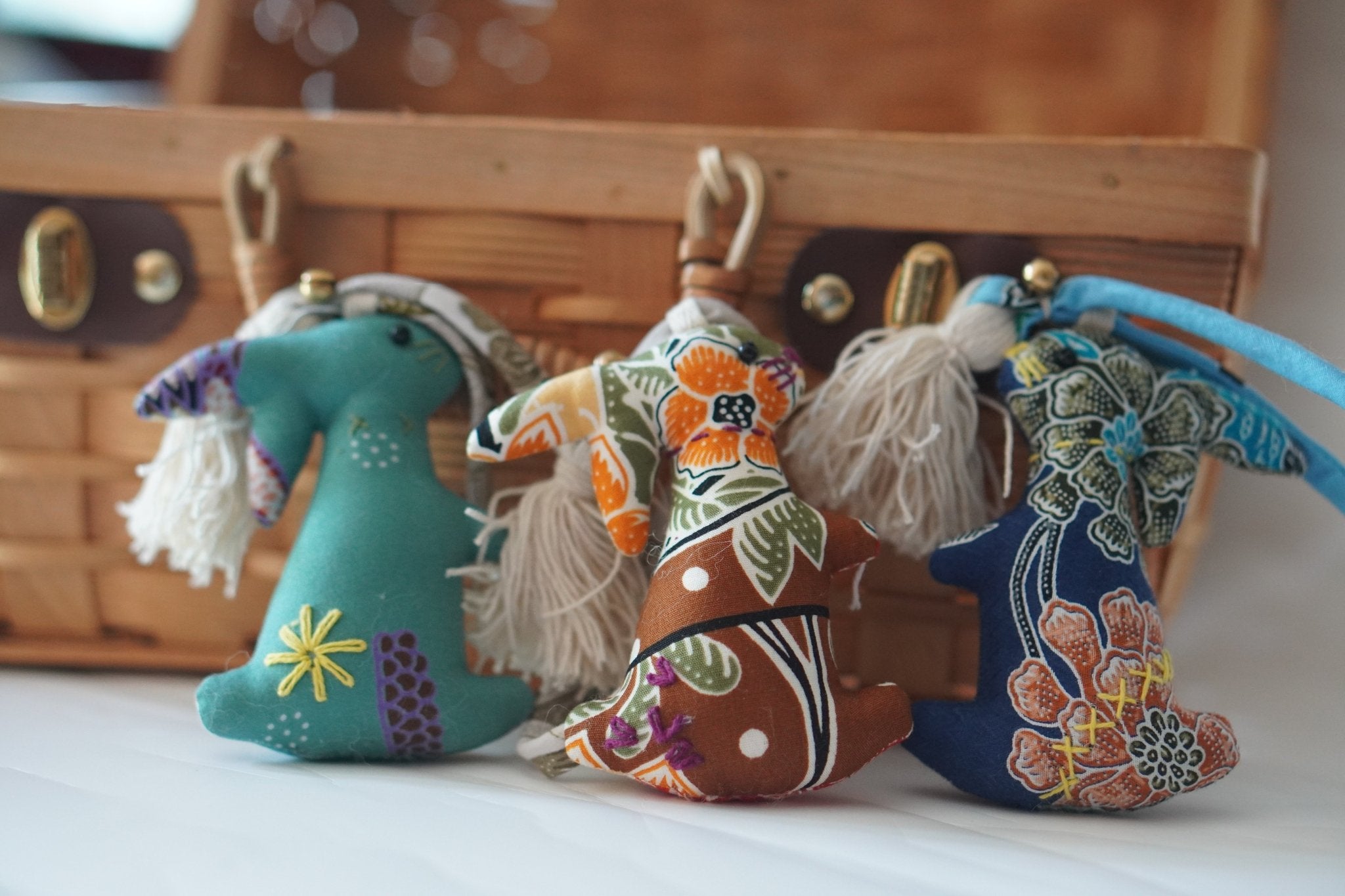 Rabbit with Tassels Keychain - KAMONMANEE