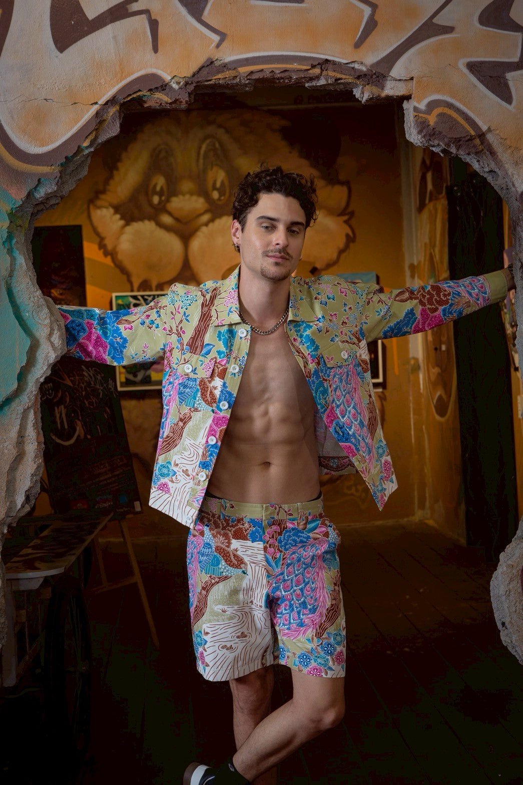 Retro Pastel Tropic Jacket - BALC