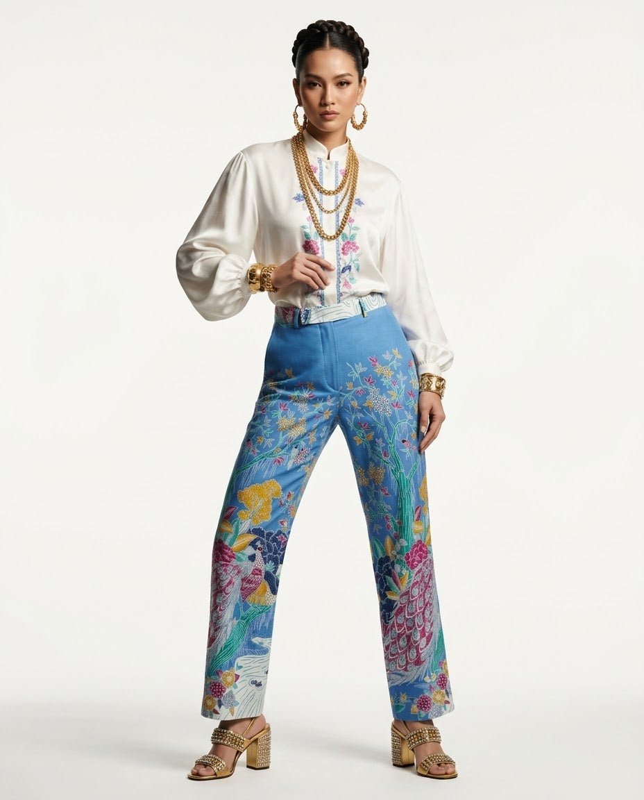 River Peacock Trousers - BALC