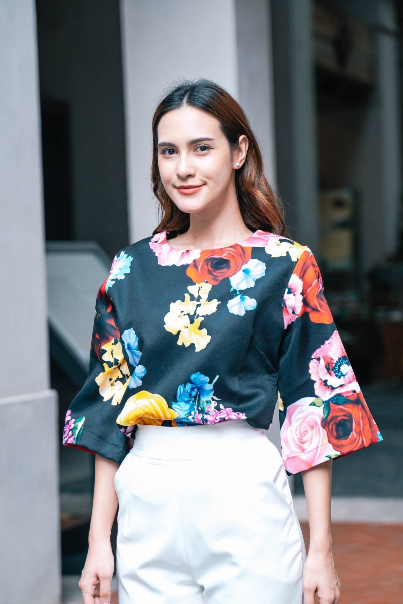 Romantic Rose Blouse - THE MUSEUM