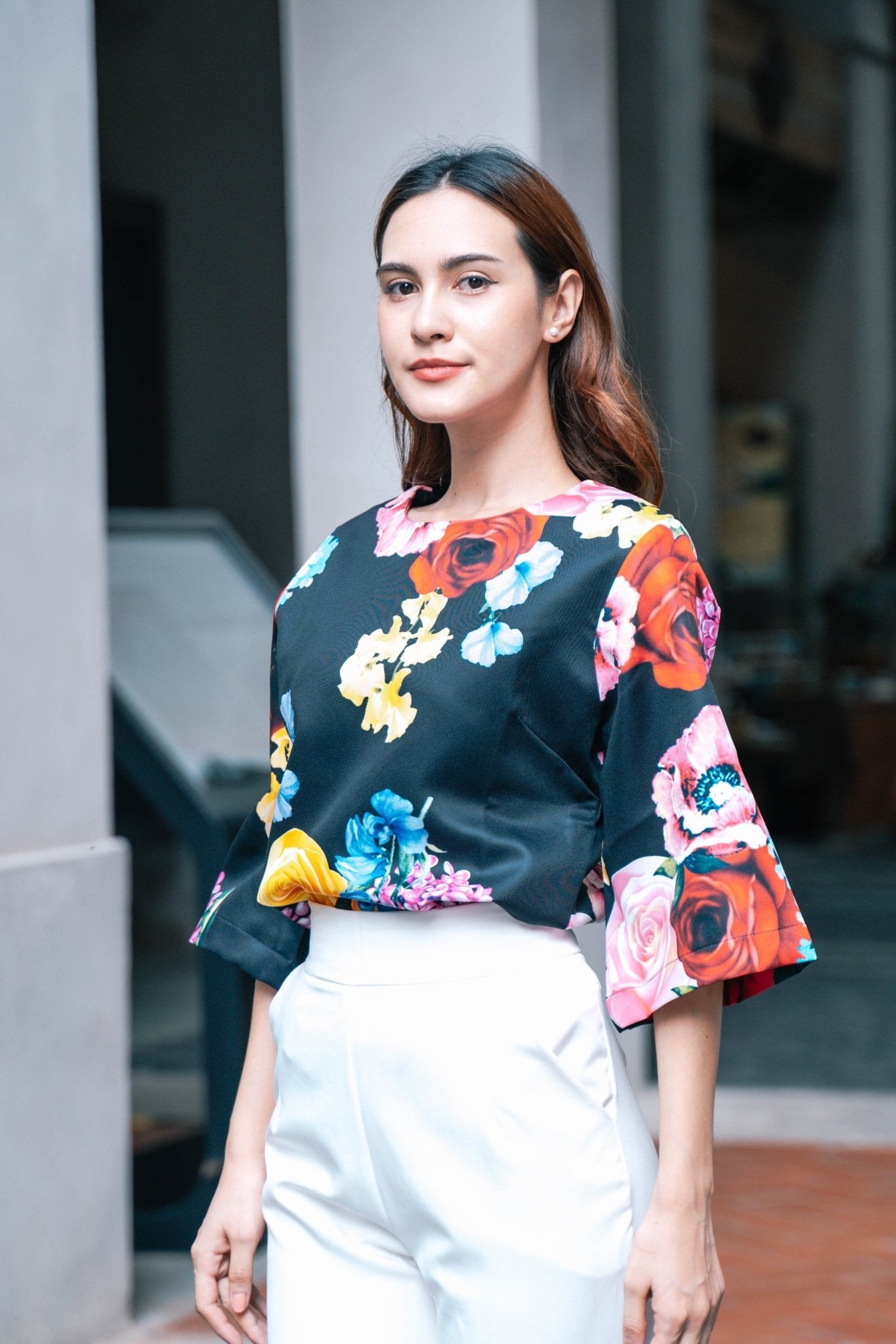 Romantic Rose Blouse - THE MUSEUM