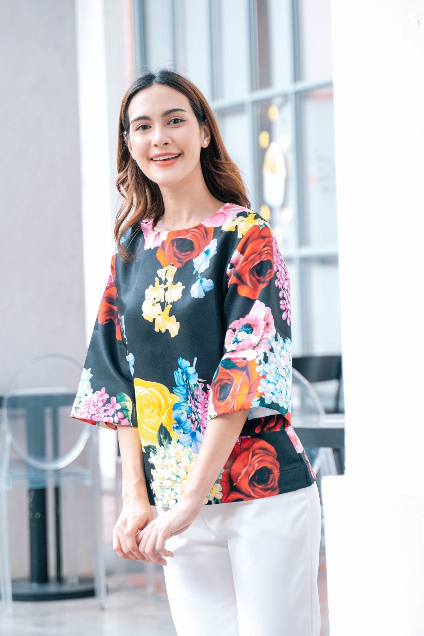 Romantic Rose Blouse - THE MUSEUM