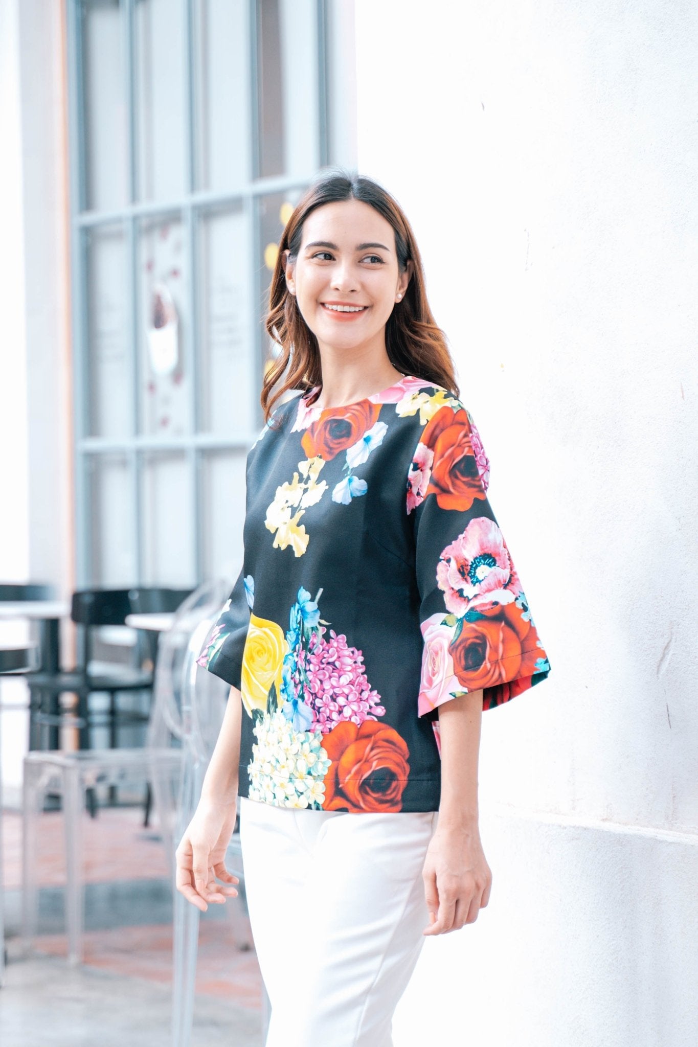 Romantic Rose Blouse - THE MUSEUM