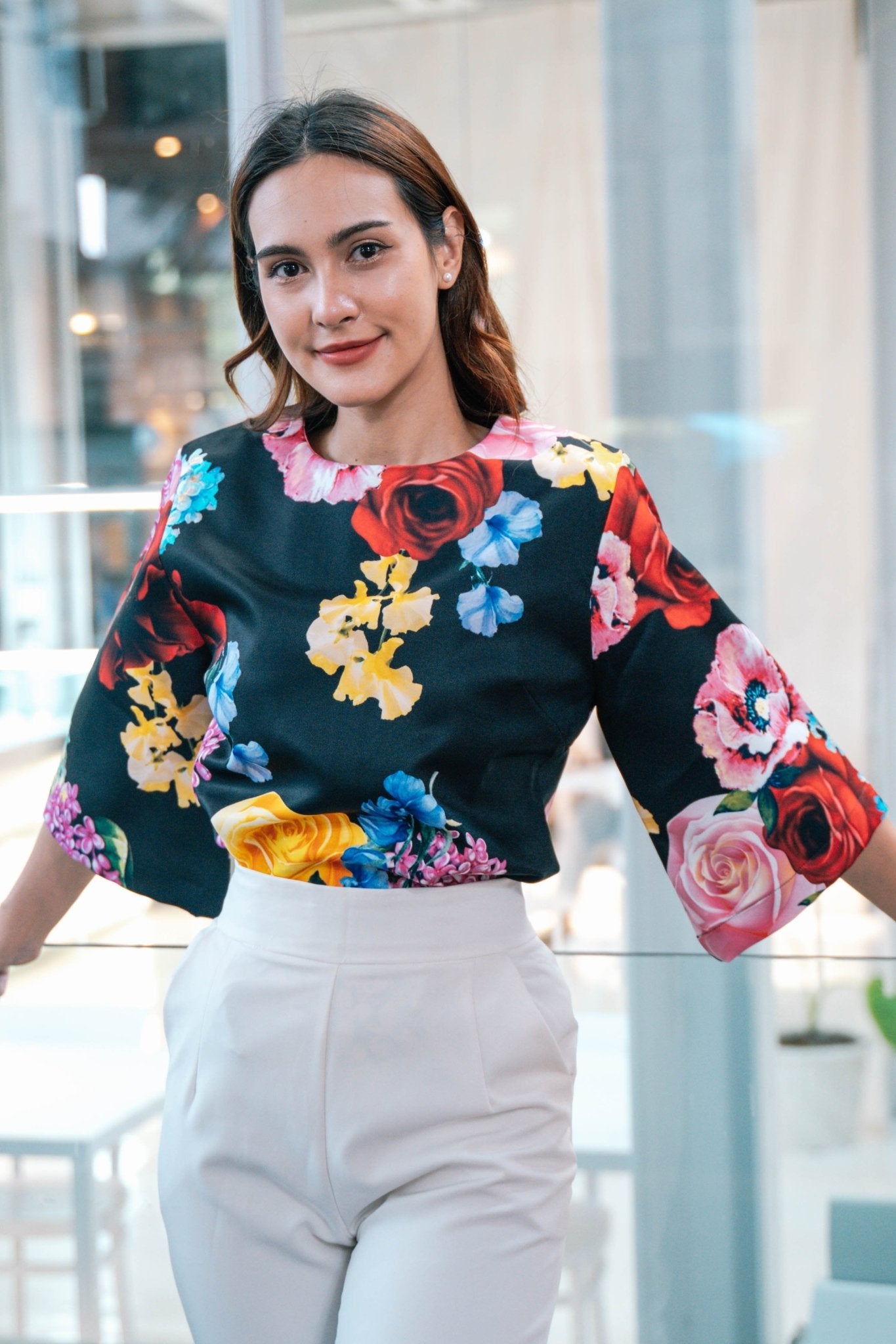 Romantic Rose Blouse - THE MUSEUM