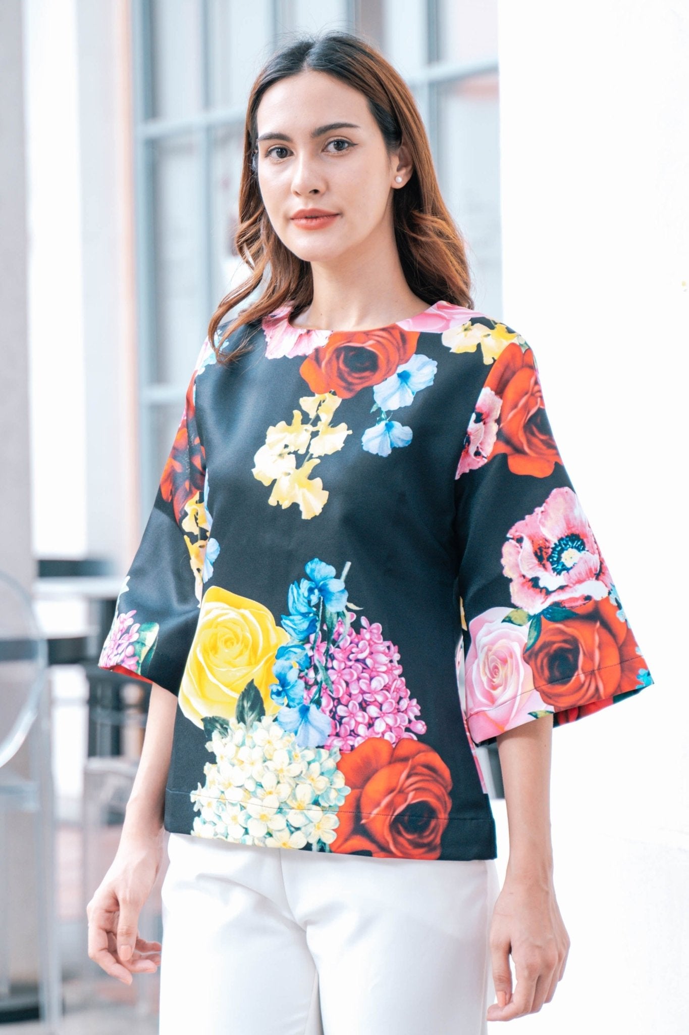 Romantic Rose Blouse - THE MUSEUM