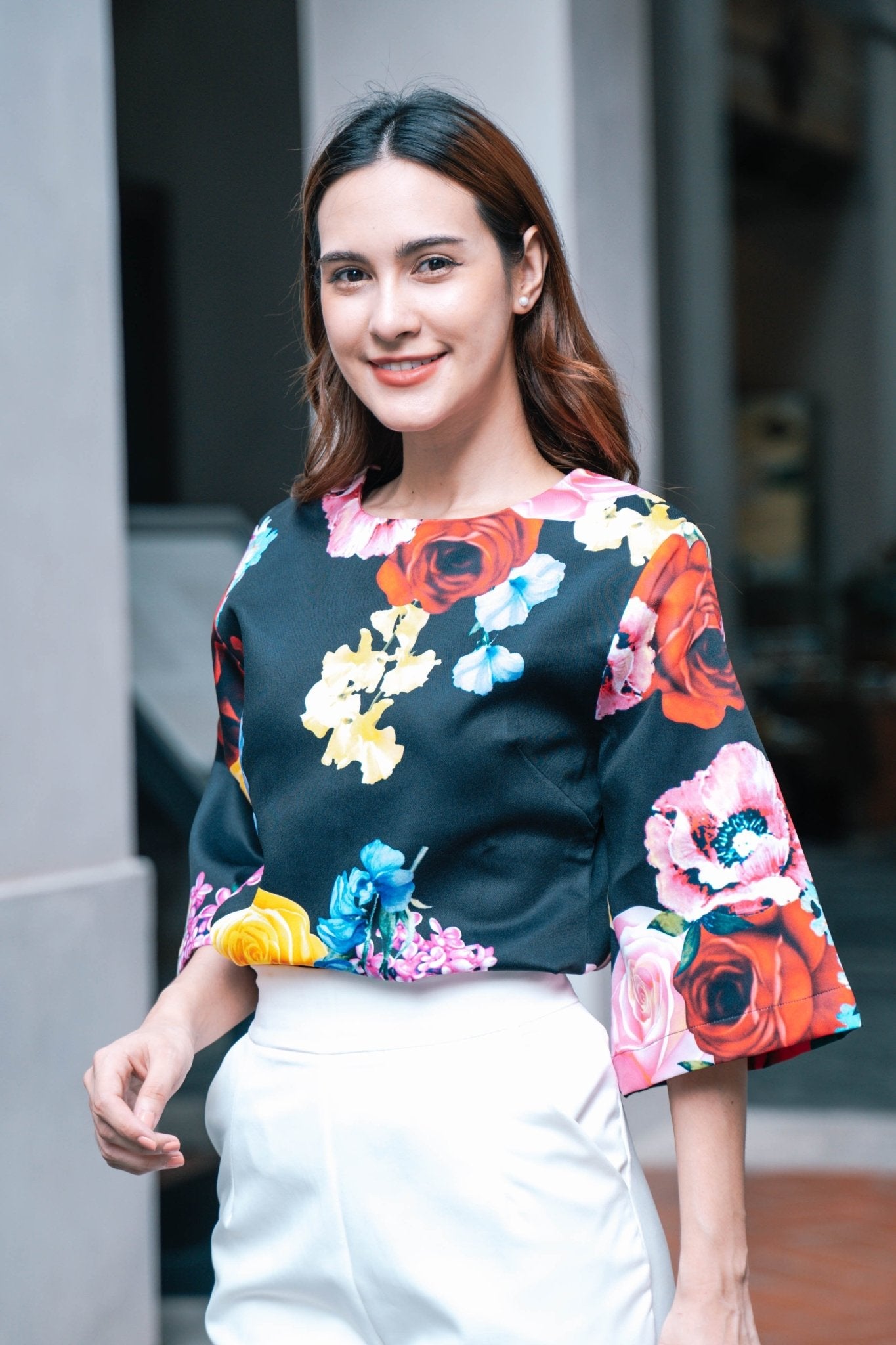 Romantic Rose Blouse - THE MUSEUM