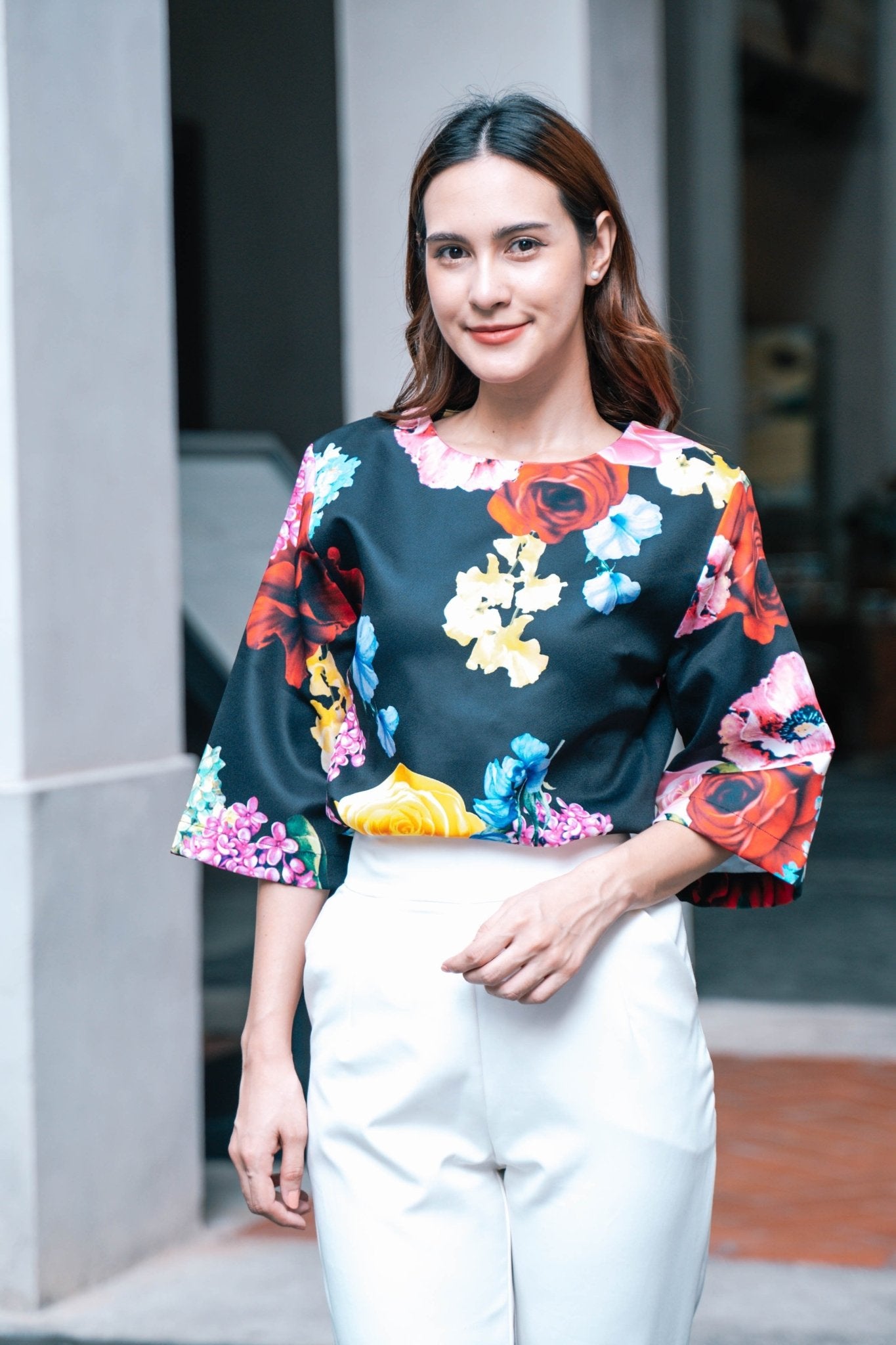 Romantic Rose Blouse - THE MUSEUM