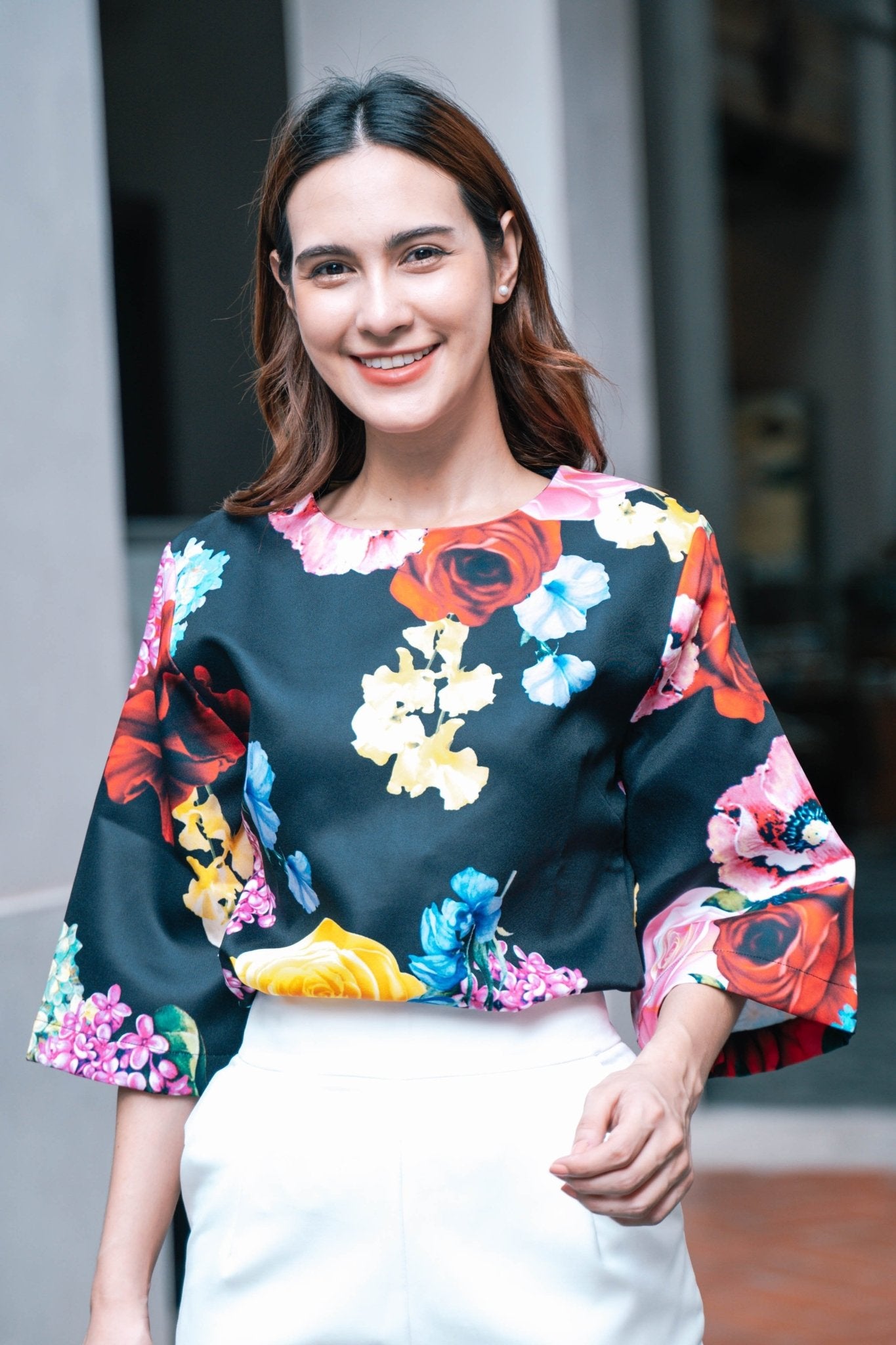 Romantic Rose Blouse - THE MUSEUM