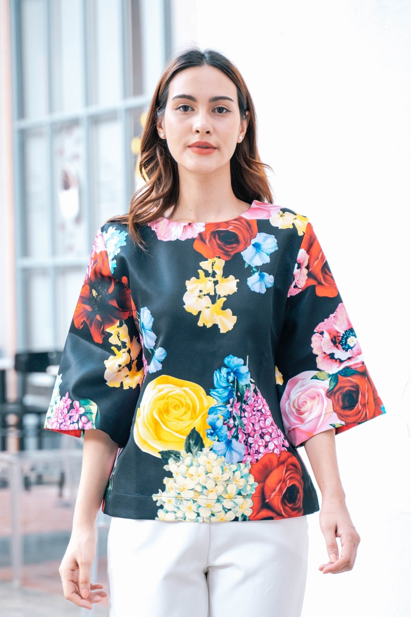 Romantic Rose Blouse - THE MUSEUM