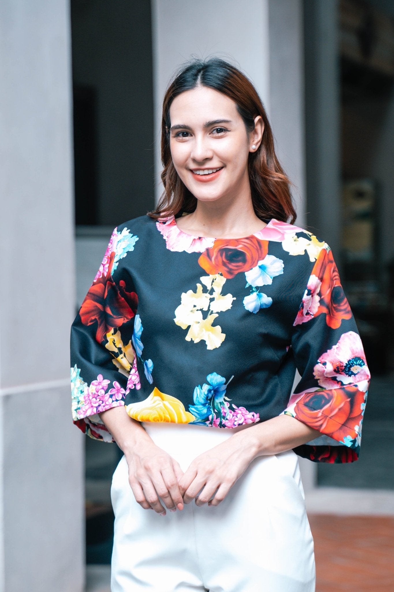 Romantic Rose Blouse - THE MUSEUM