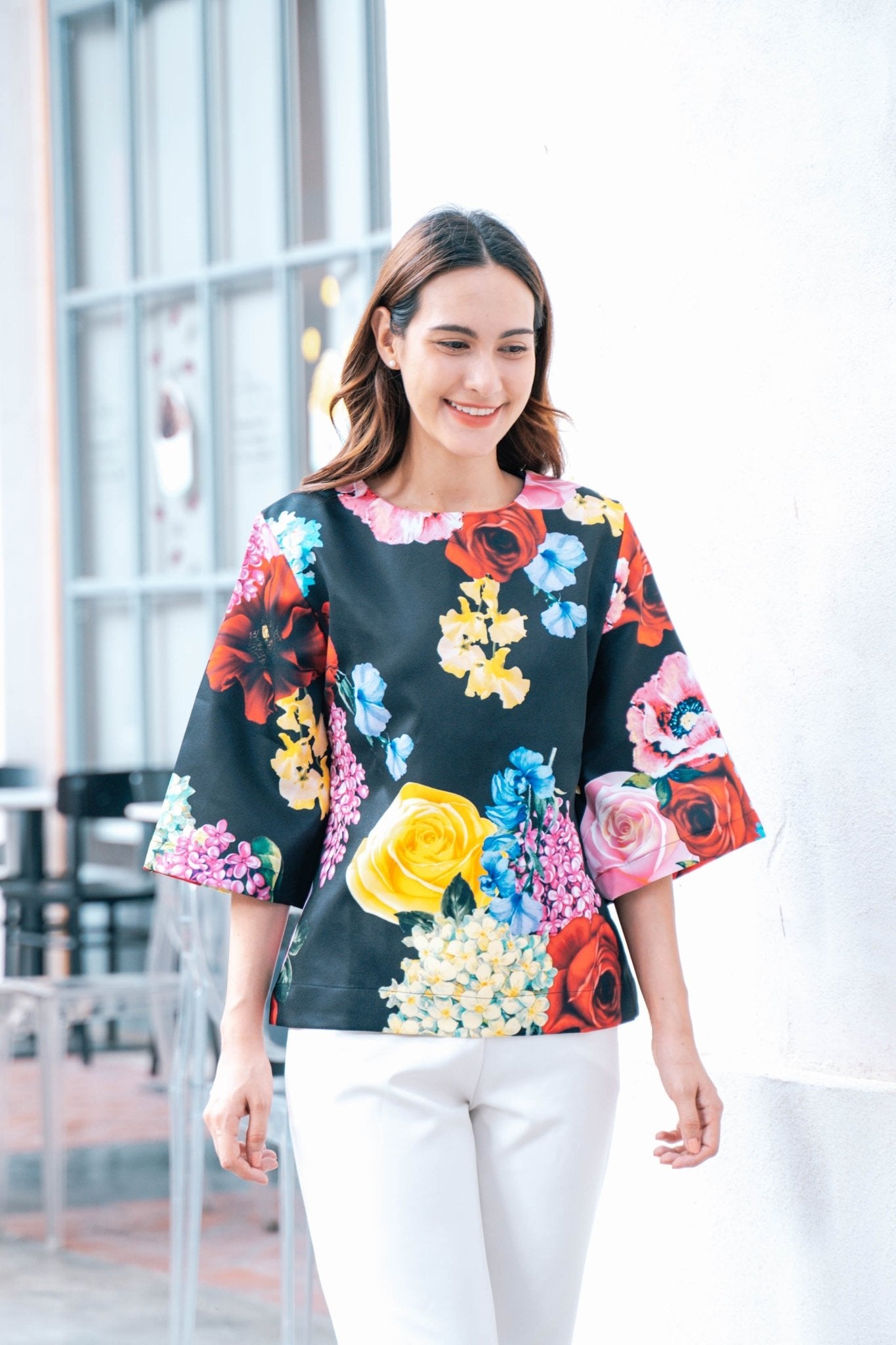 Romantic Rose Blouse - THE MUSEUM