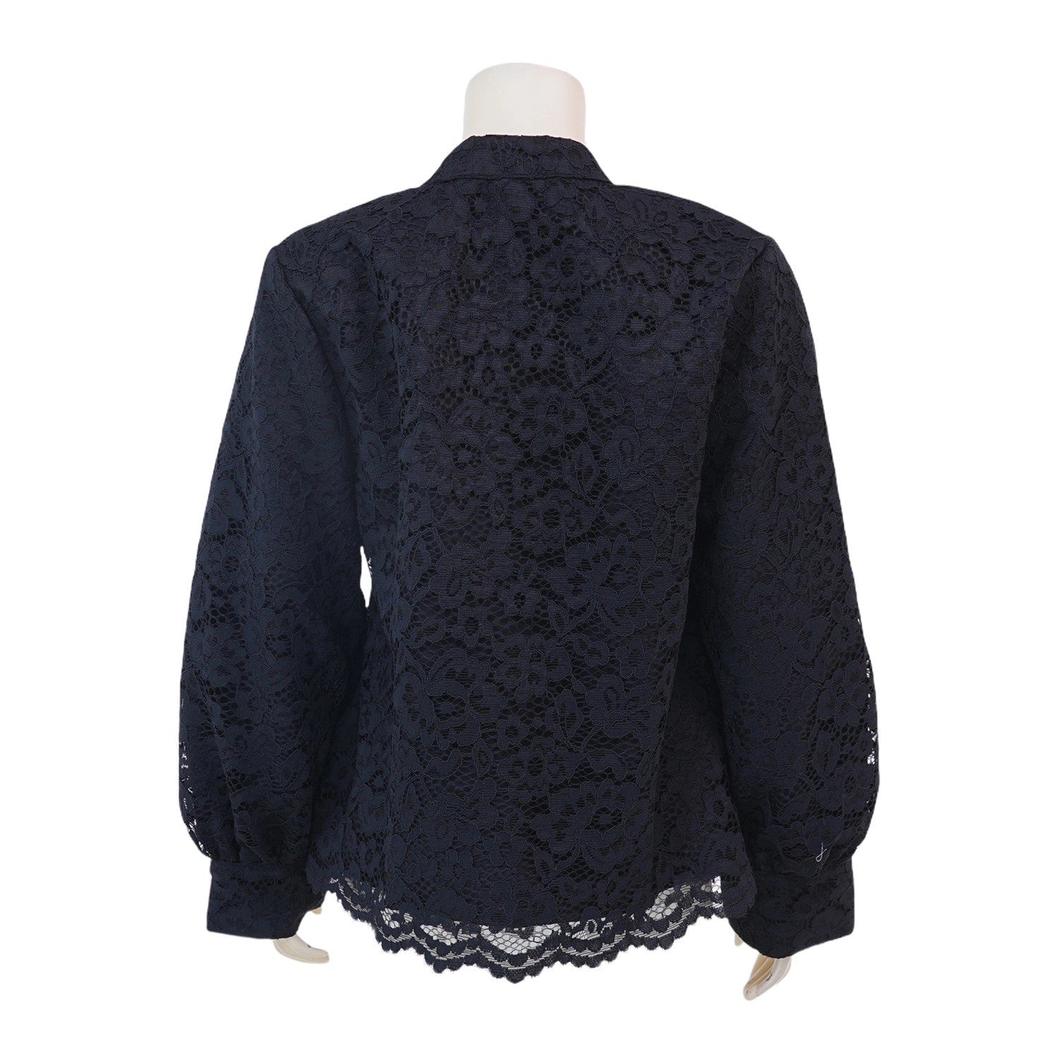 Royal Black Lace Top - SOUTH FABRIC