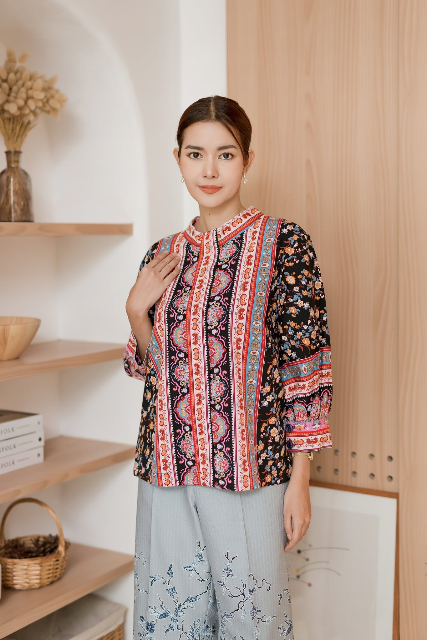 Royal Heritage Blouse - SOUTH FABRIC