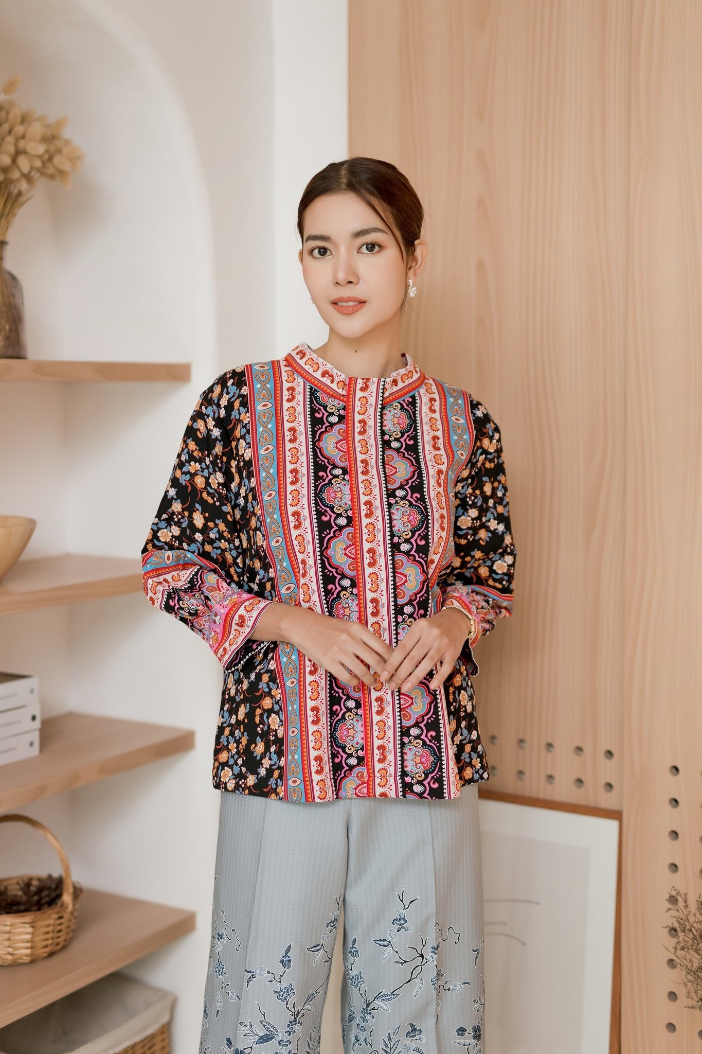 Royal Heritage Blouse - SOUTH FABRIC