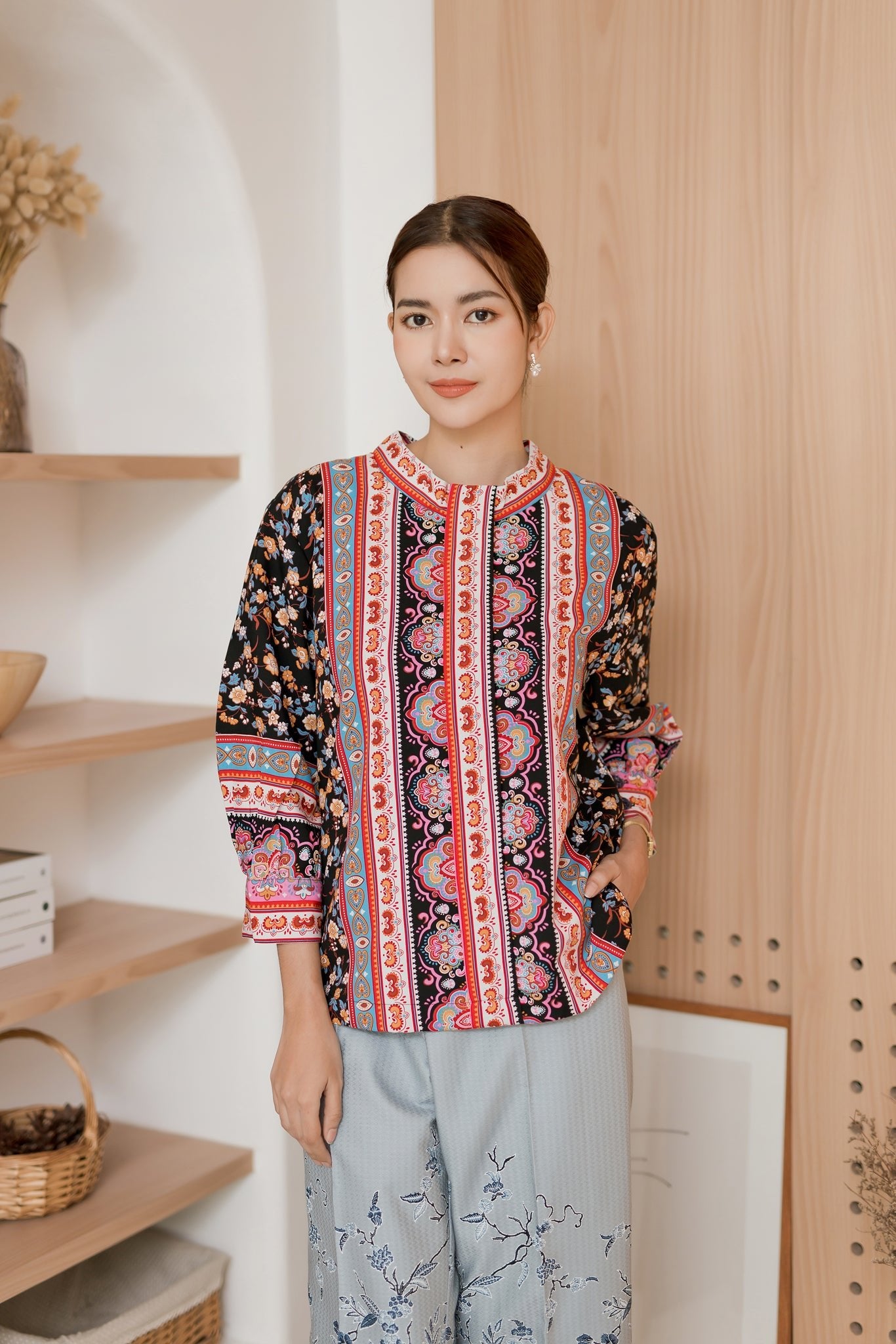 Royal Heritage Blouse - SOUTH FABRIC