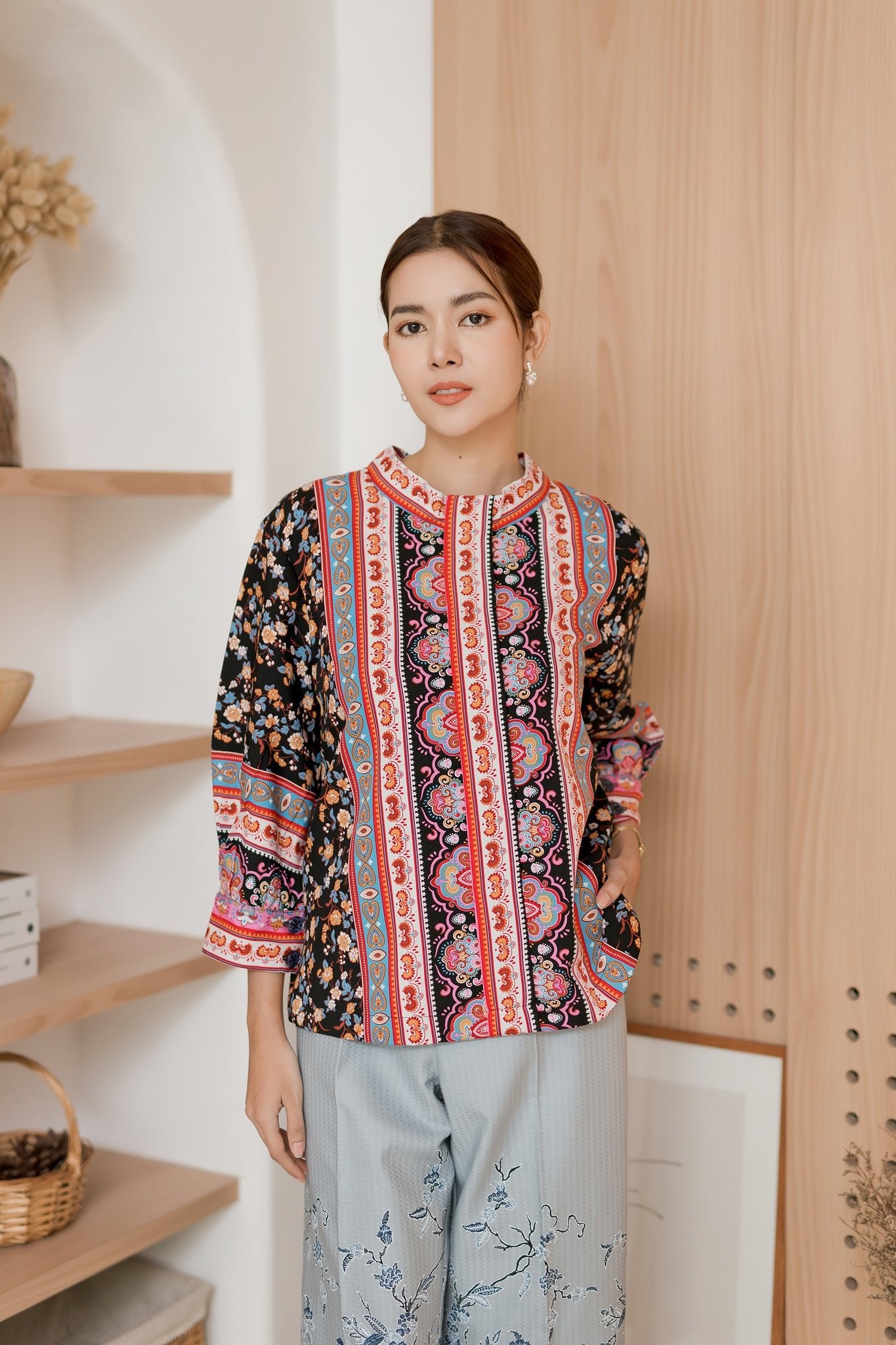 Royal Heritage Blouse - SOUTH FABRIC