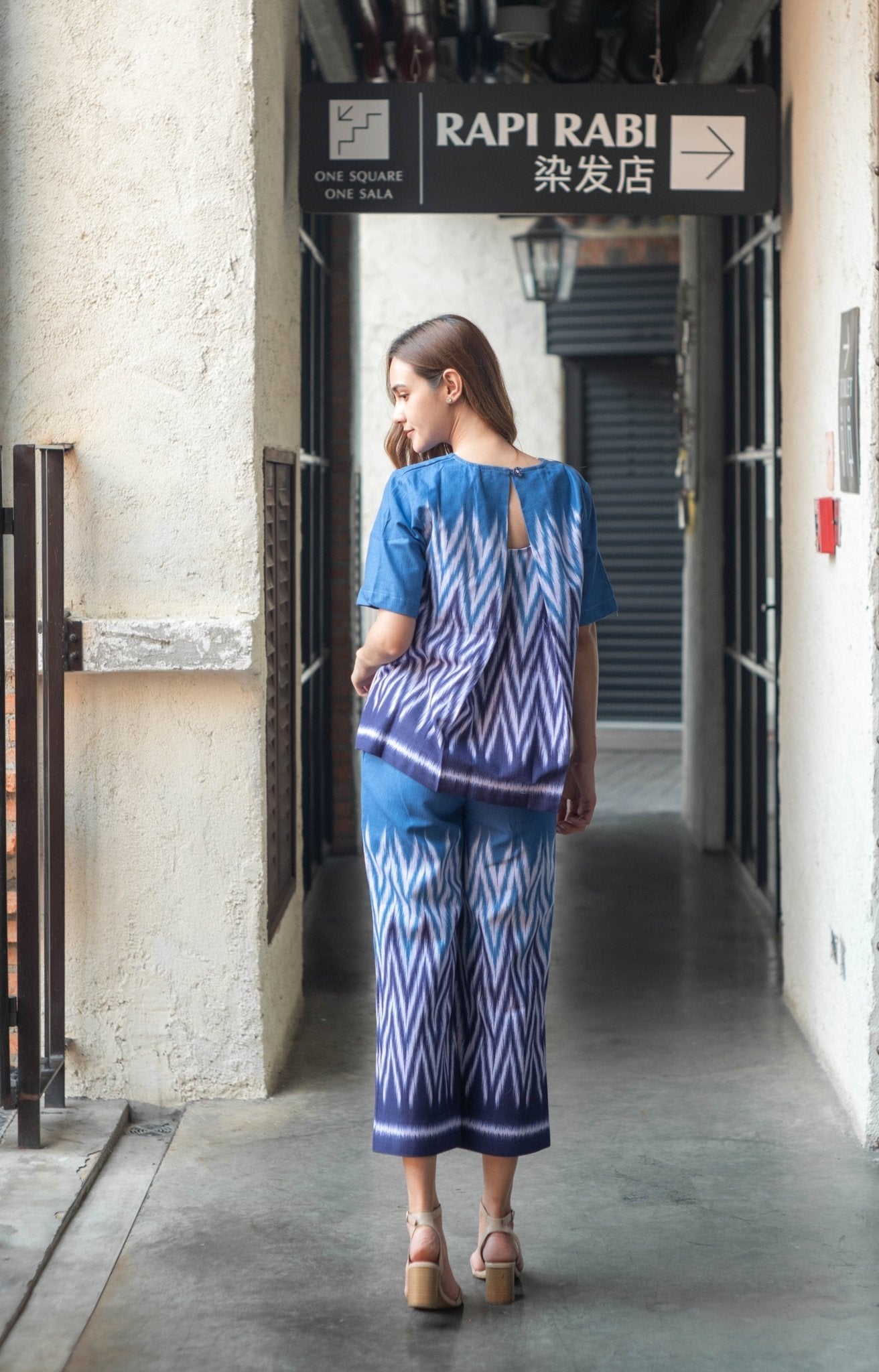 Signature Thai Blue Pants - KAMONMANEE