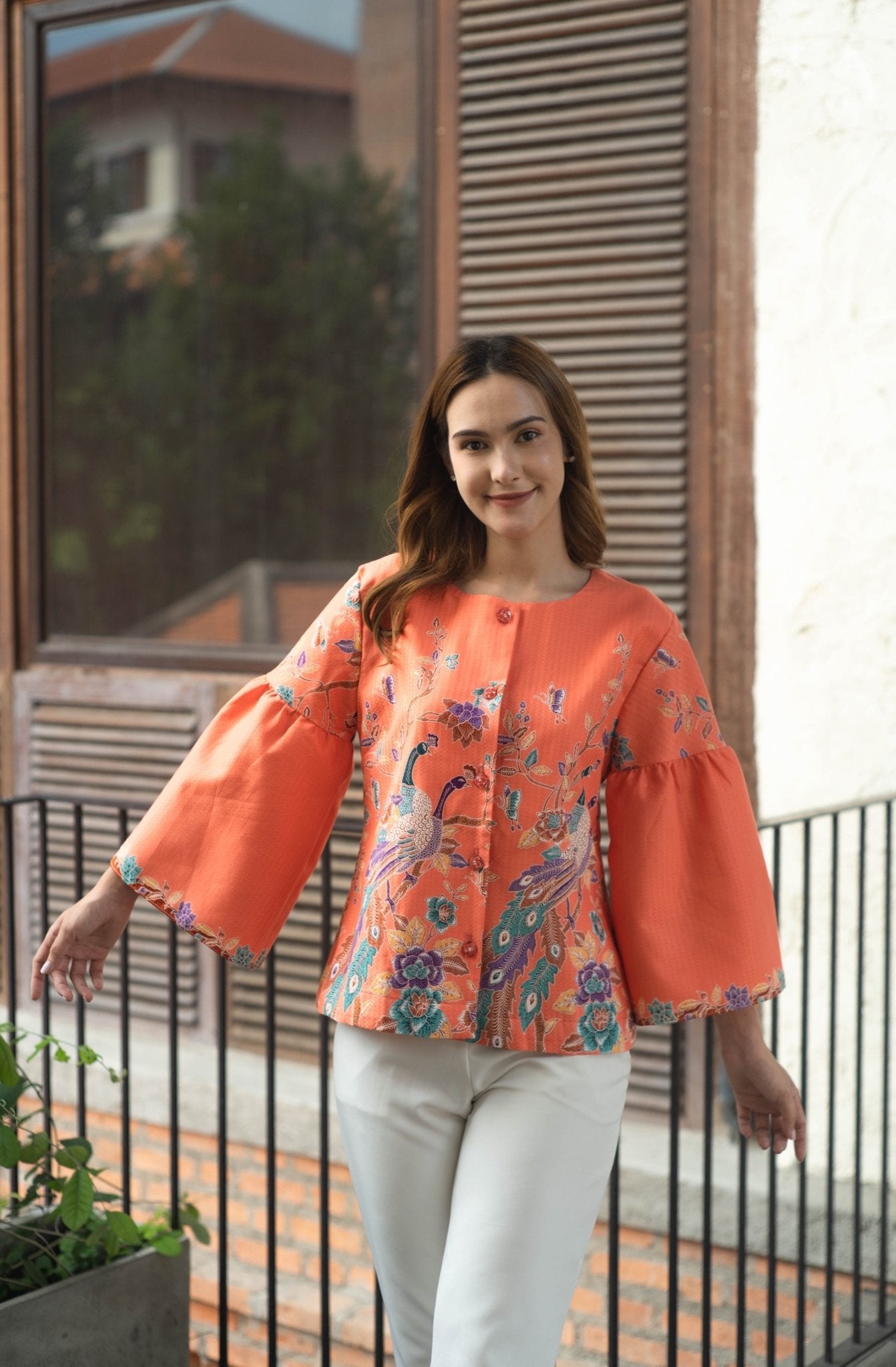 Silk Batik Blouse - SOUTH FABRIC
