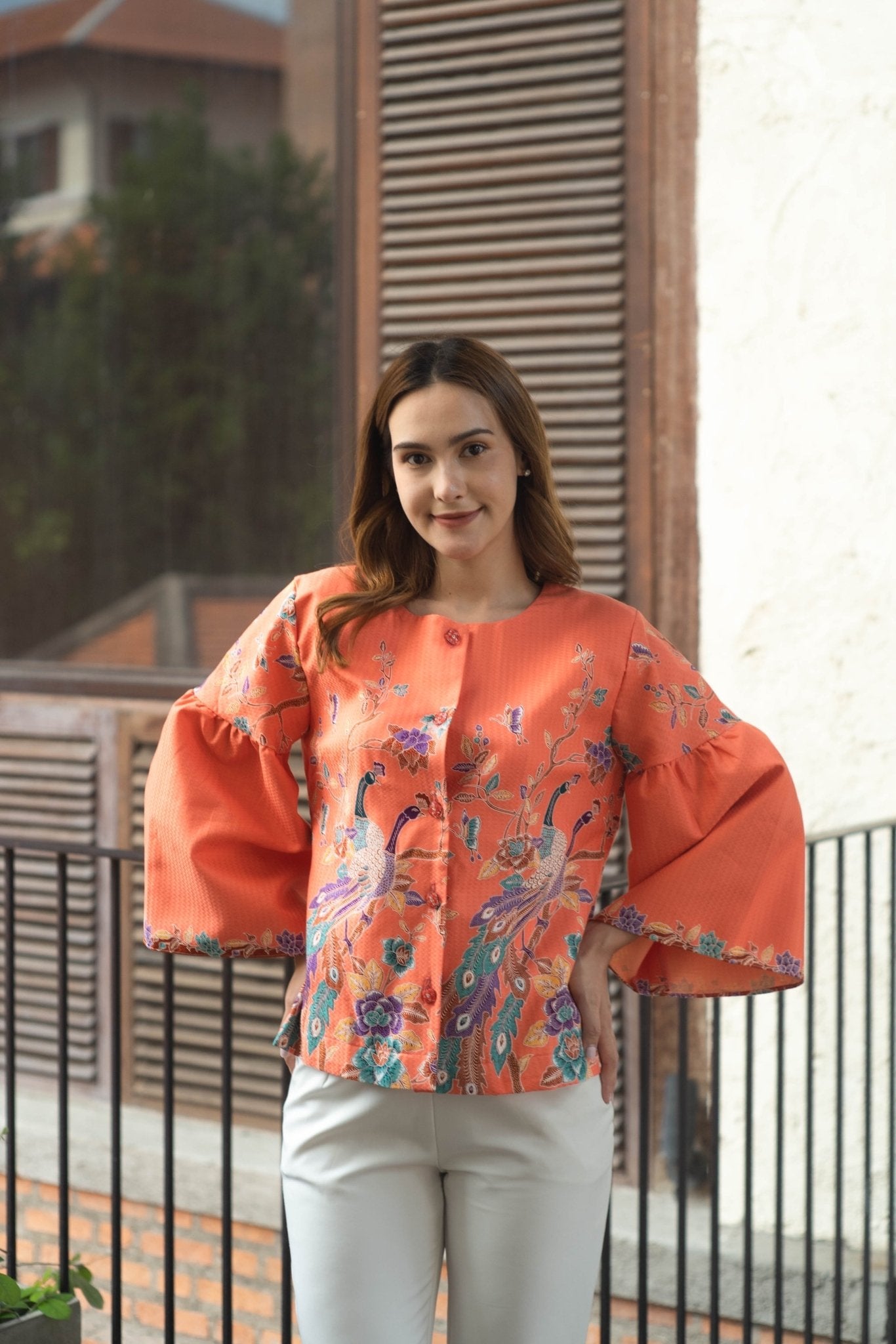 Silk Batik Blouse - SOUTH FABRIC