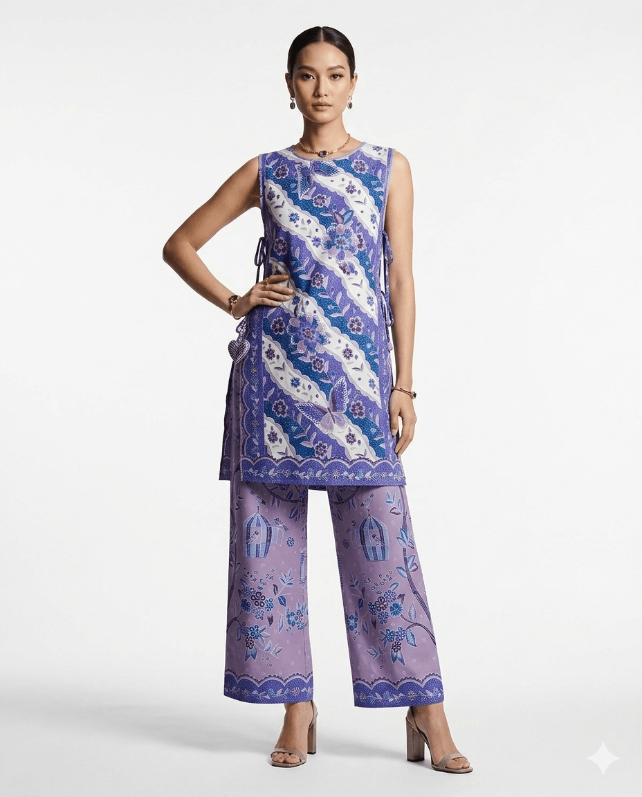 Sleeveless Tie-Side Midi Cotton - BALC