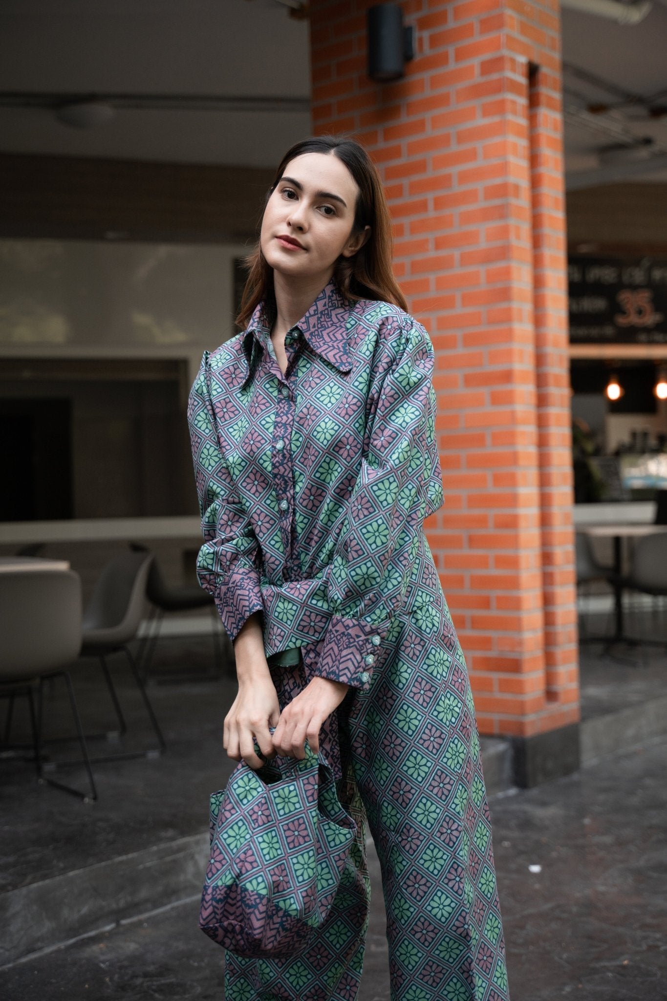 Soft Printed Shirt - KAMONMANEE