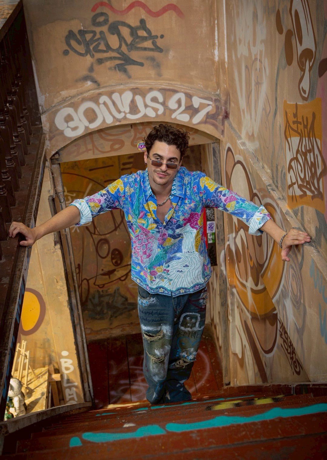 Splash Blue Resort Shirt - BALC