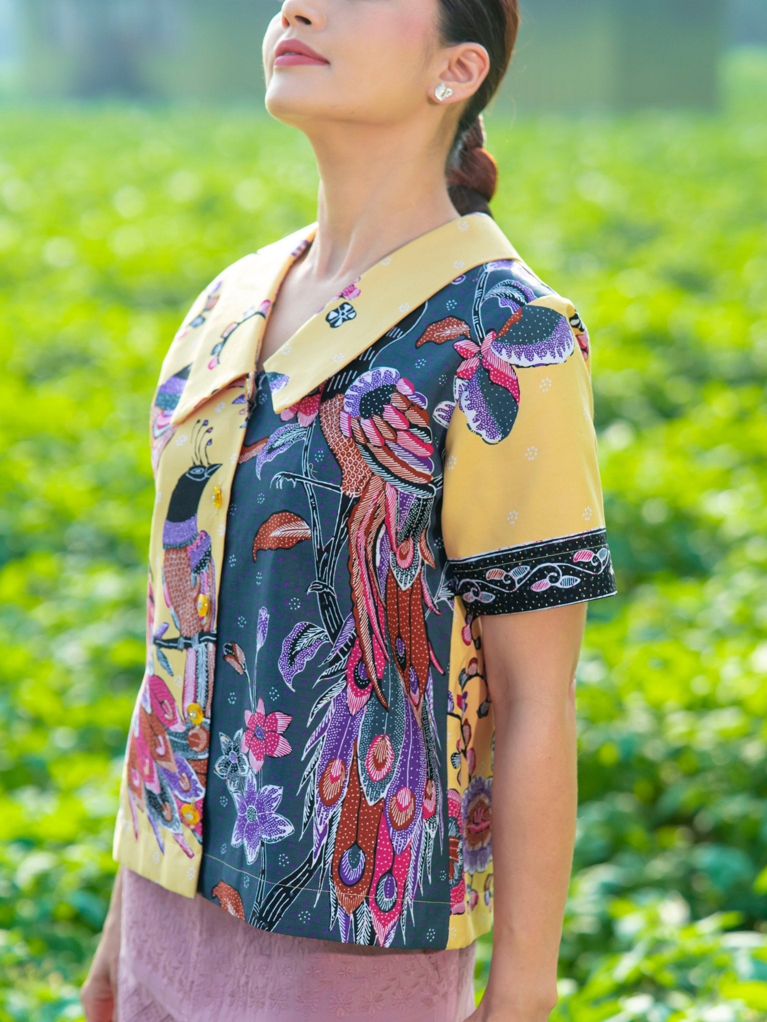 Spring Paradise Blouse - SOUTH FABRIC