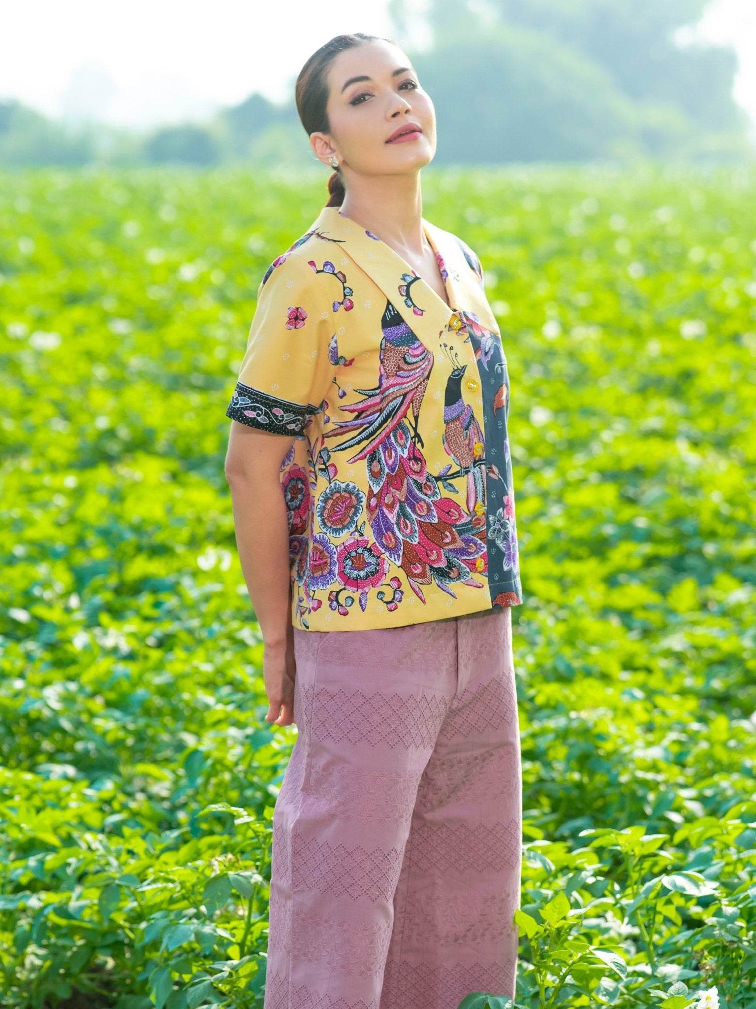 Spring Paradise Blouse - SOUTH FABRIC