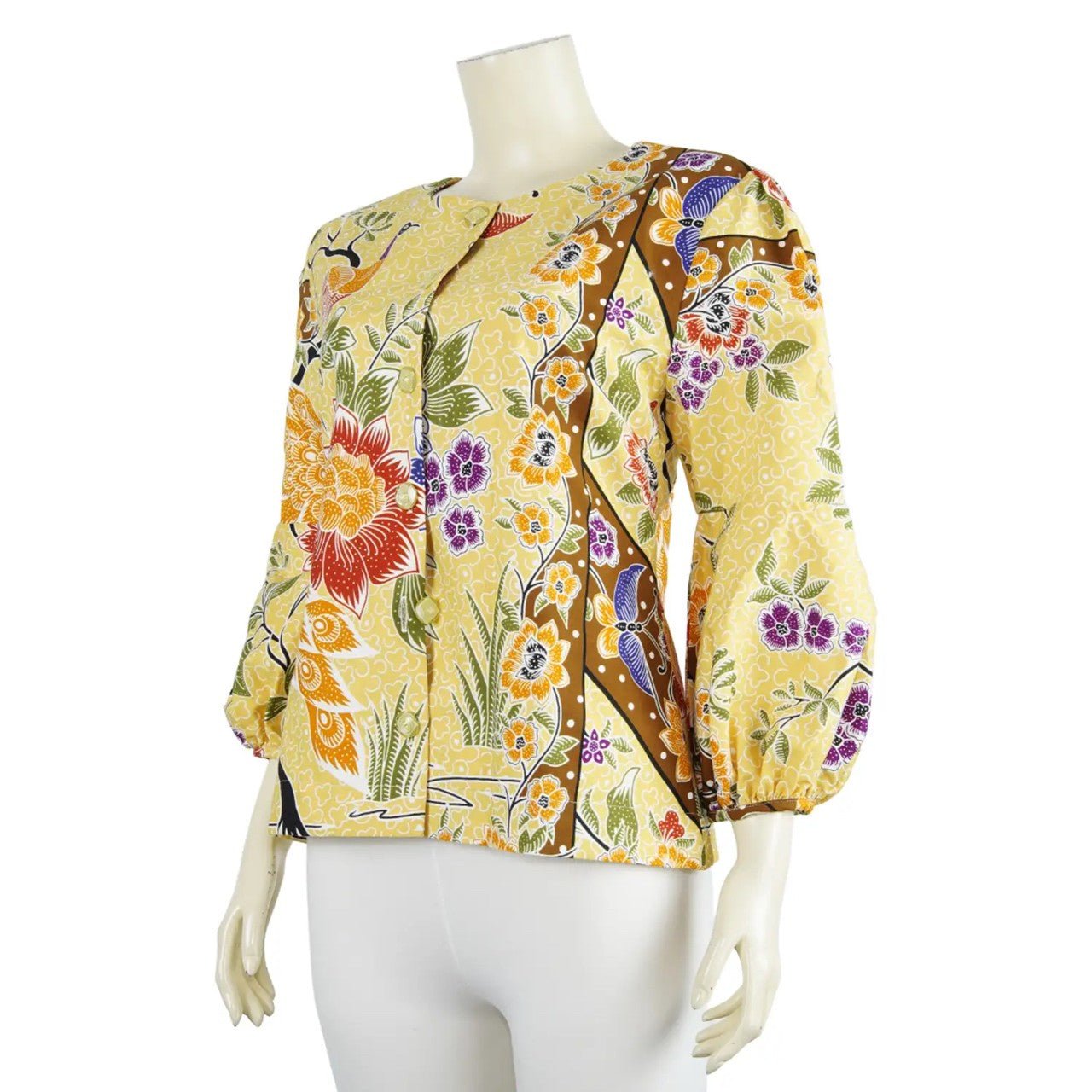 Sunrise Batik Blouse - SOUTH FABRIC