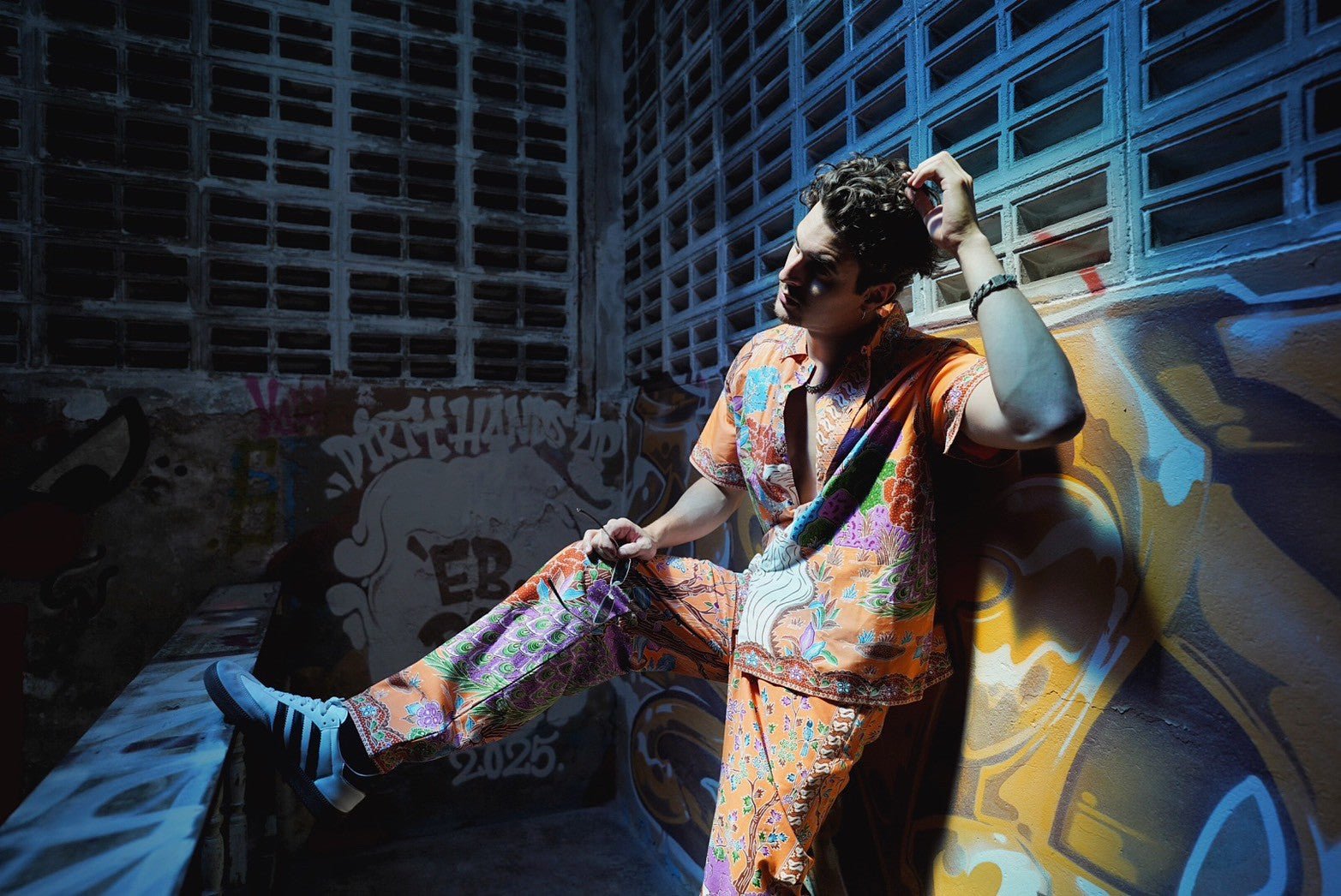 Sunset Peacock Resort Shirt - BALC