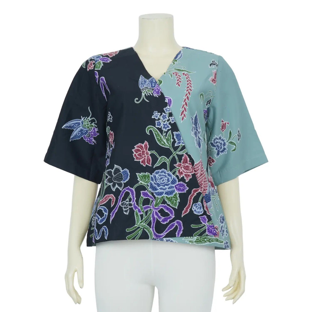 Swan Batik Blouse - SOUTH FABRIC