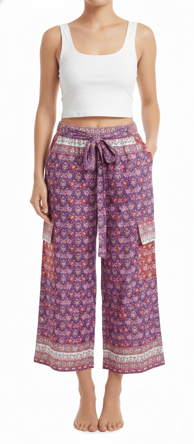 Thai Cargo Pants - KAMONMANEE