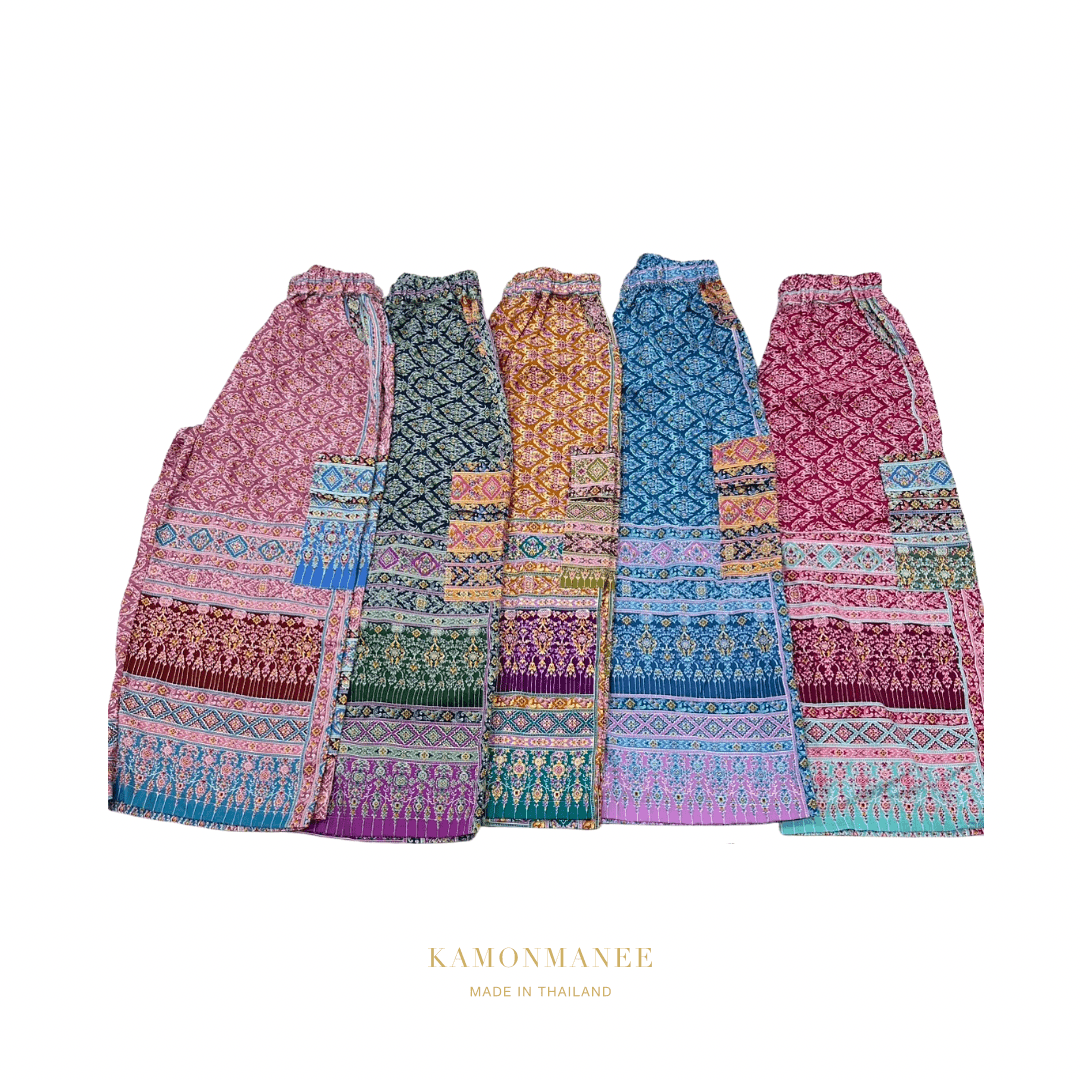 Thai Cargo Pants - KAMONMANEE