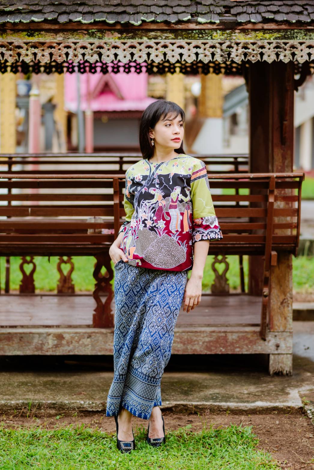 Thai Cultural Blouse - SOUTH FABRIC