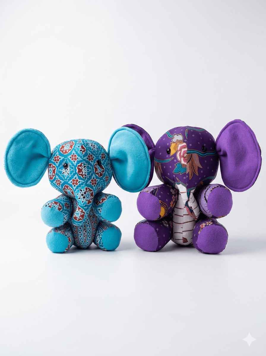 Thai Elephant Dolls - KAMONMANEE