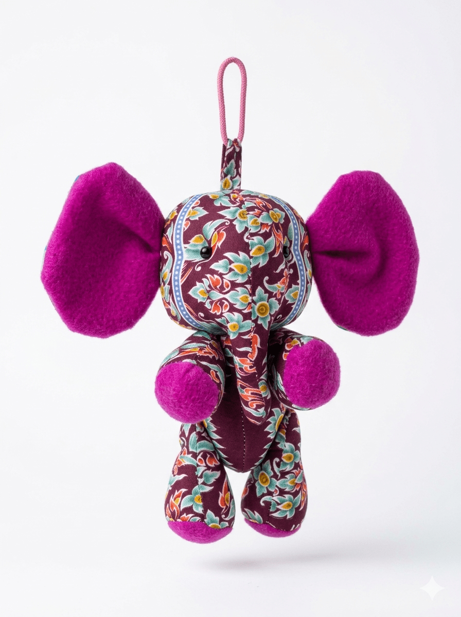 Thai Elephant Keychain - KAMONMANEE