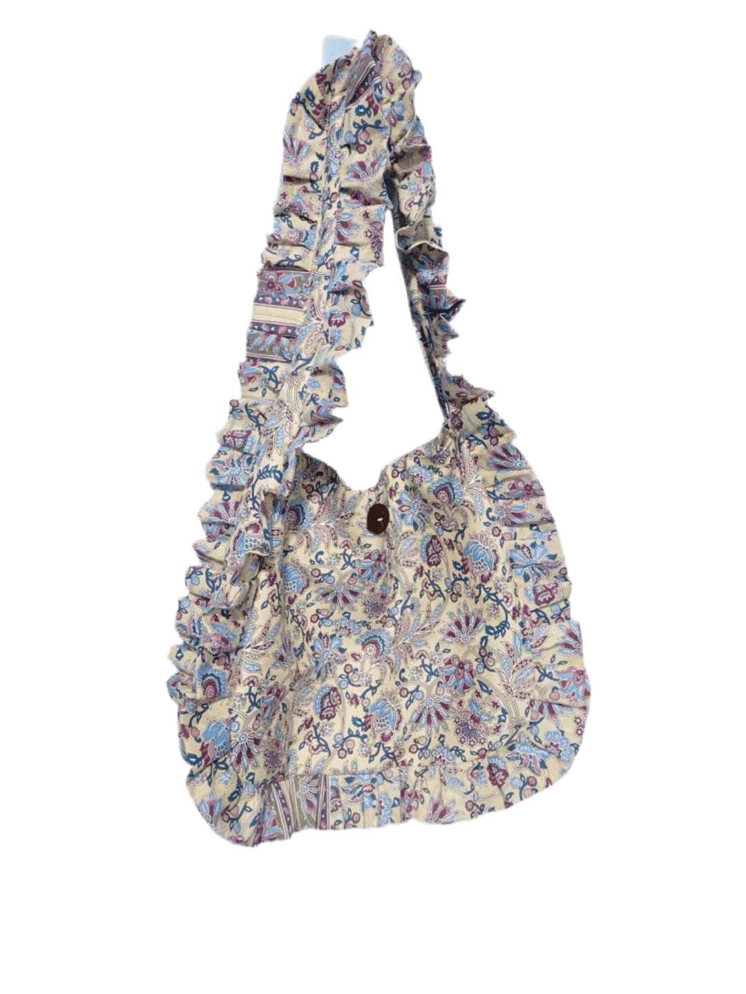 Thai Frilled Hobo Bag - KAMONMANEE