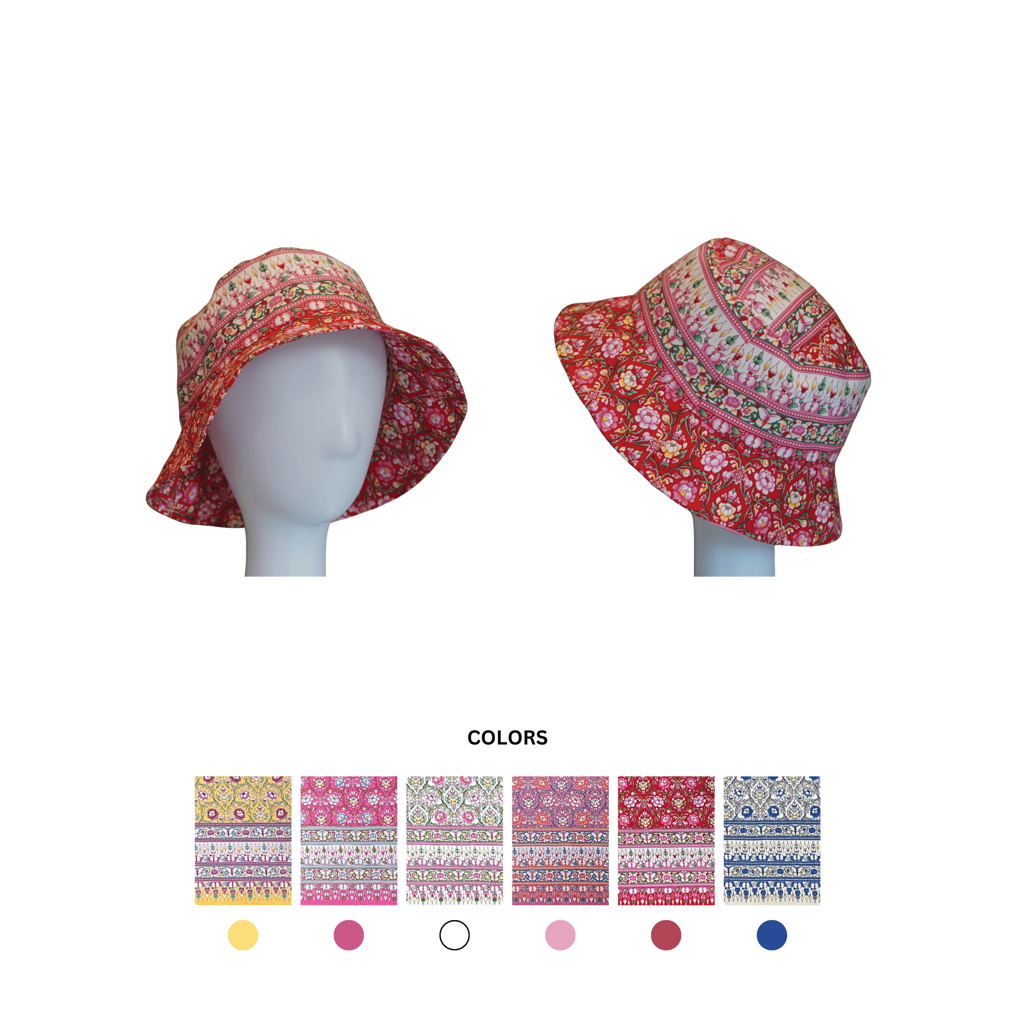 Thai Jasmin Bucket Hat - KAMONMANEE