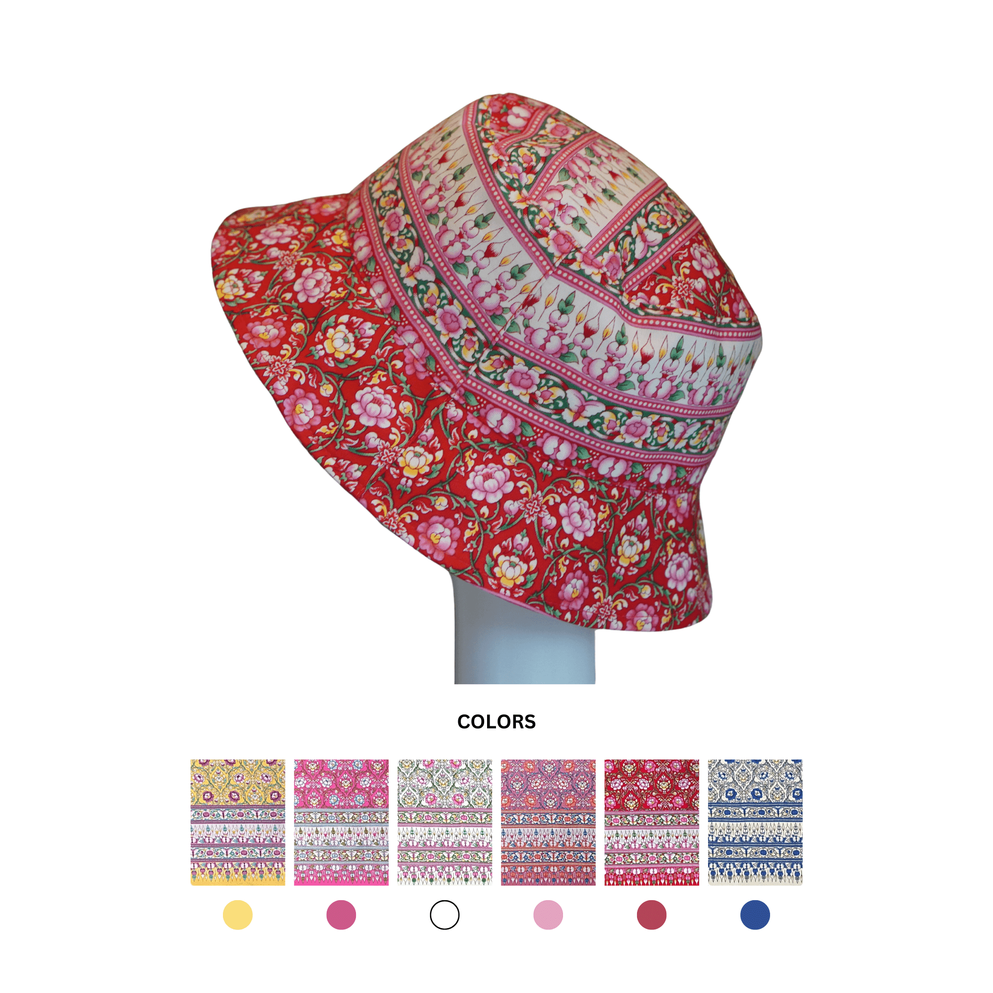 Thai Jasmin Bucket Hat - KAMONMANEE
