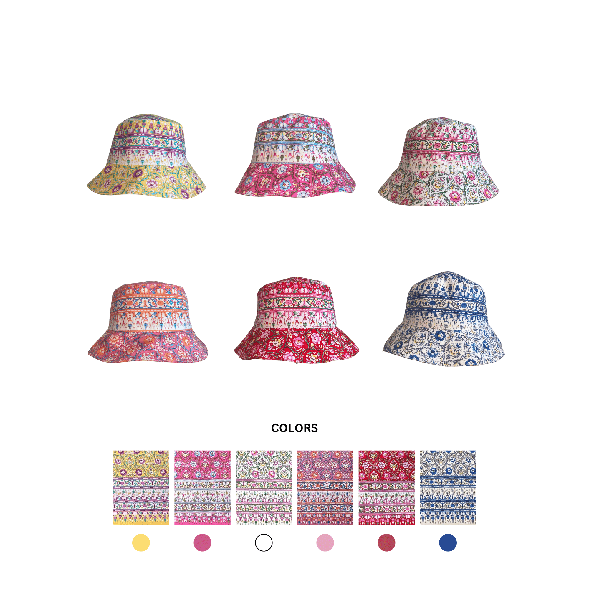 Thai Jasmin Bucket Hat - KAMONMANEE