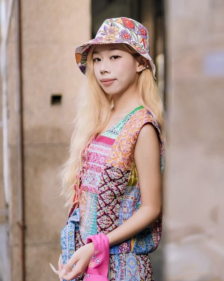 Thai Patchwork Top - KAMONMANEE