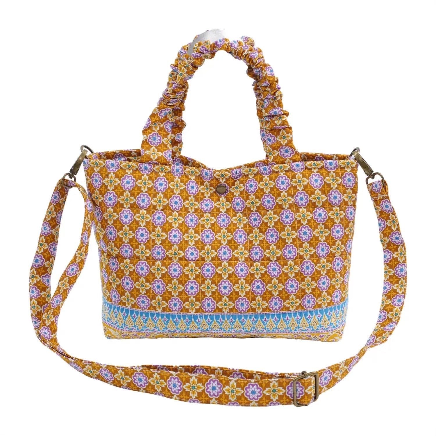 Thai Quilted Tote Bag - KAMONMANEE