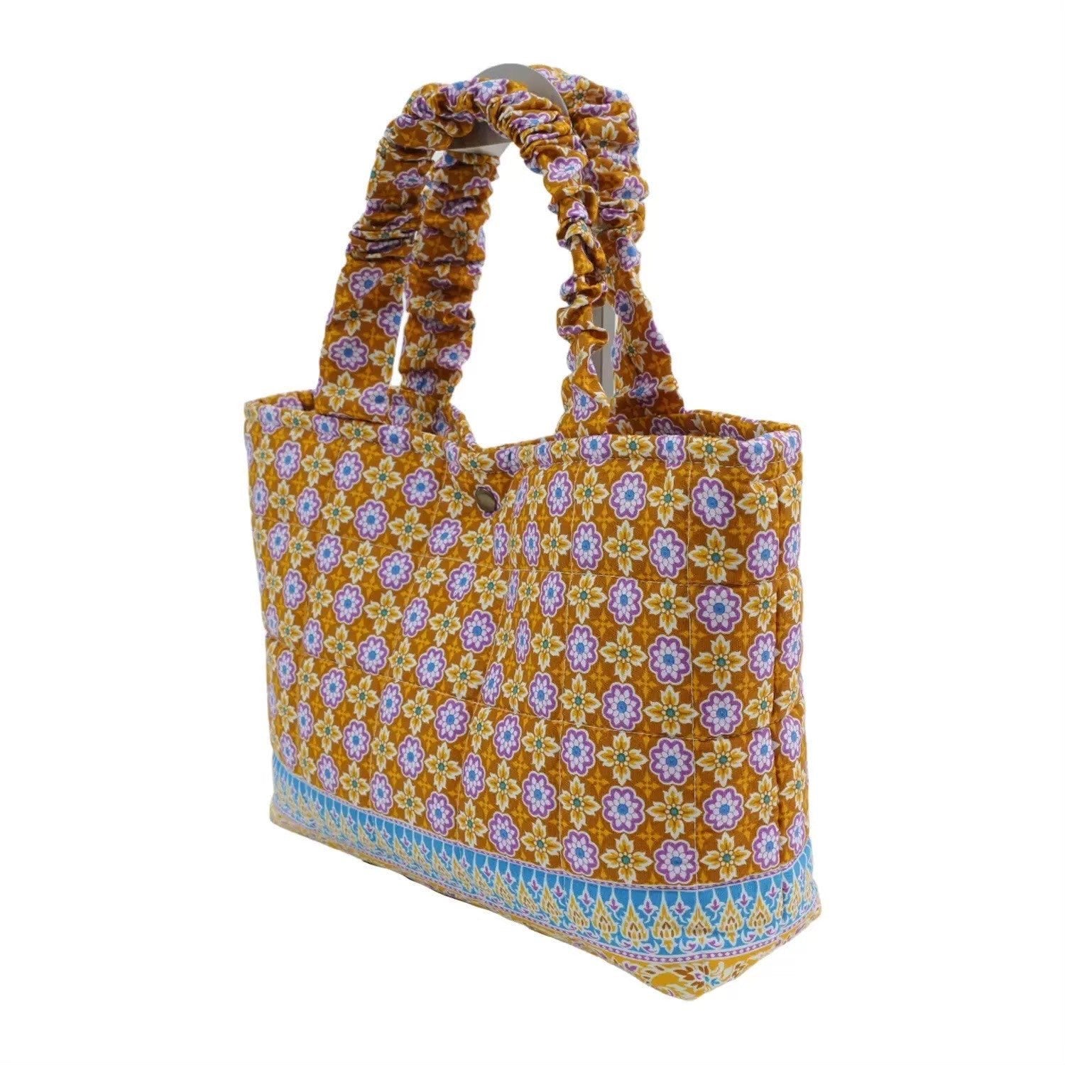 Thai Quilted Tote Bag - KAMONMANEE