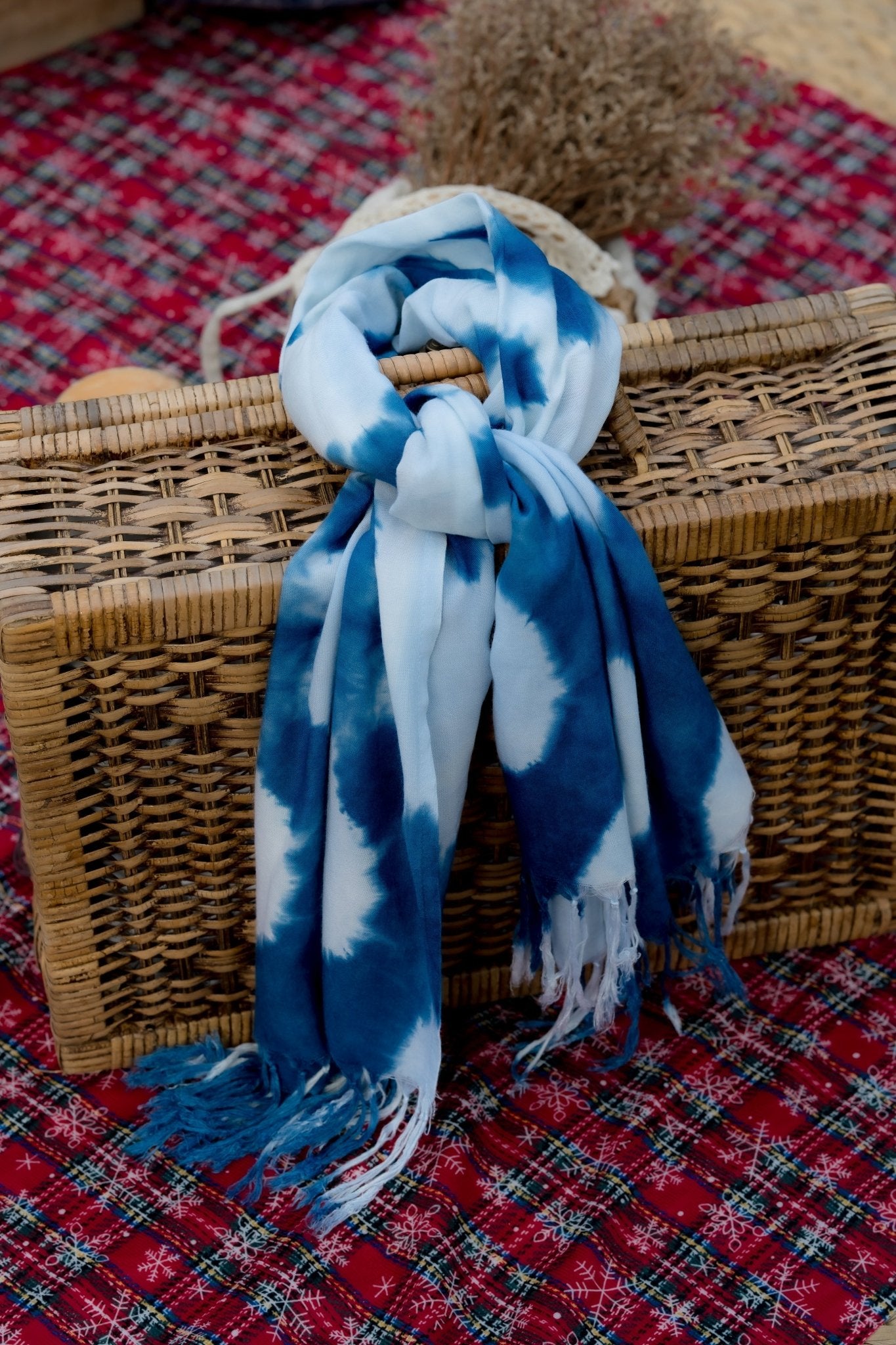 Tie Dye Scarf - SIAM TEXTILE