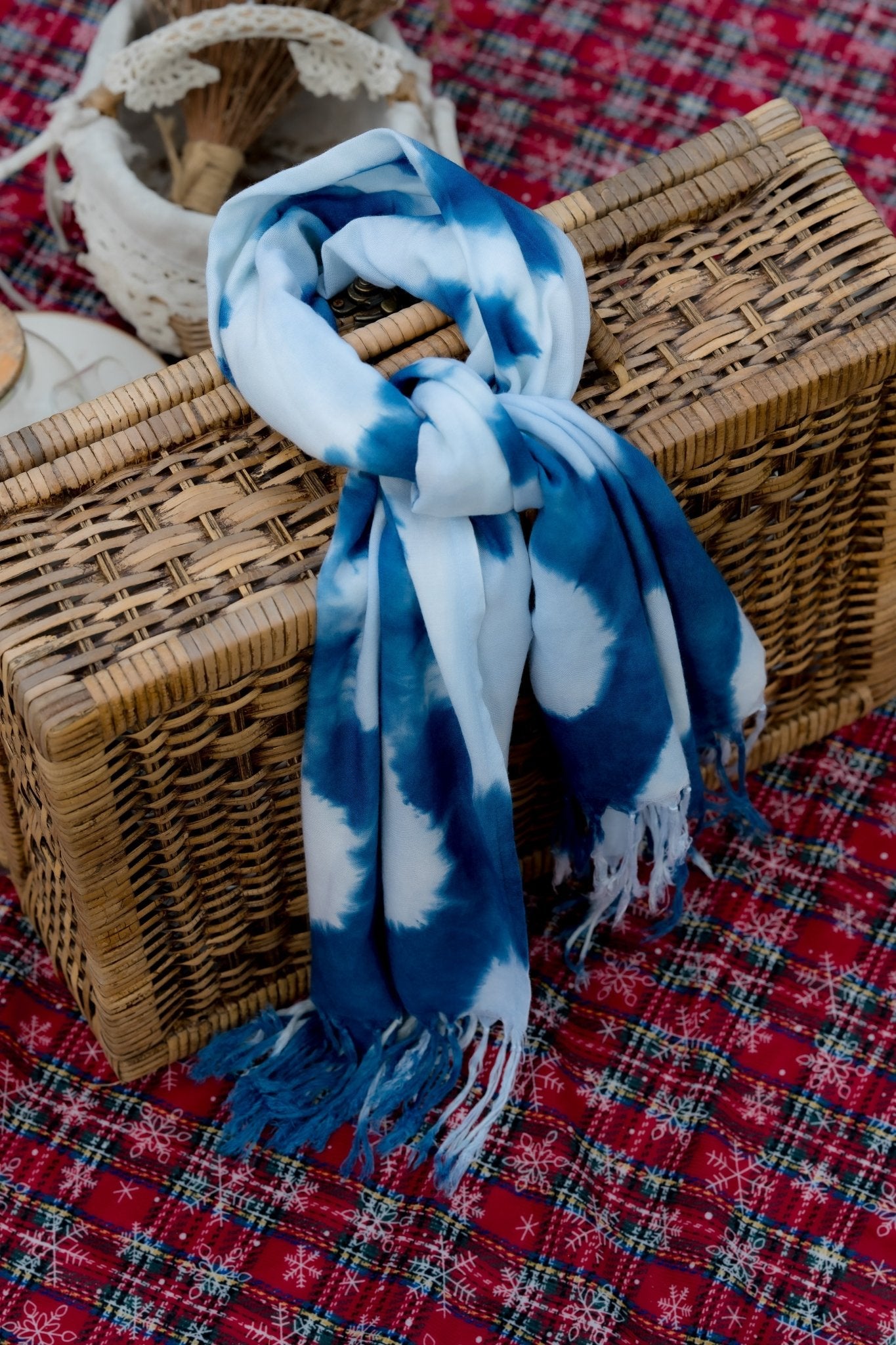 Tie Dye Scarf - SIAM TEXTILE