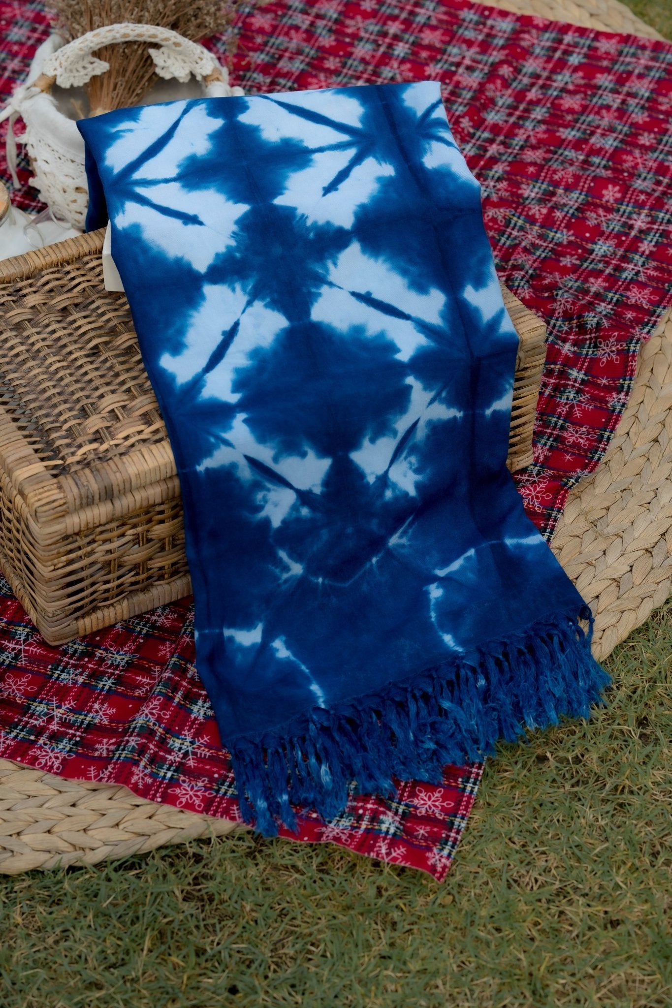 Tie Dye Scarf - SIAM TEXTILE